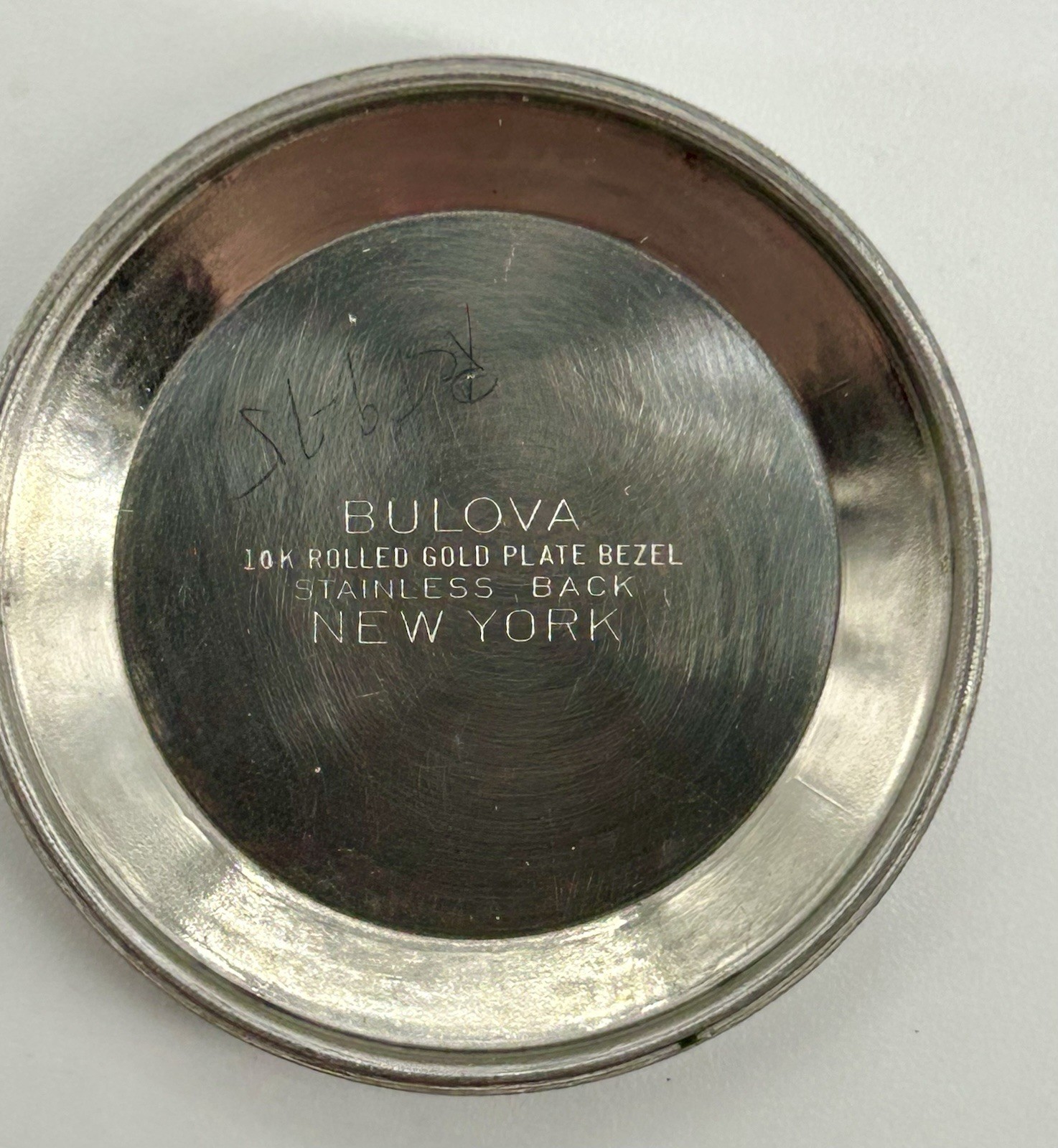 1957 Bulova 23 “A” Selfwinding Black Starburst Dial 23J Auto 10BPAC 30.9mm
