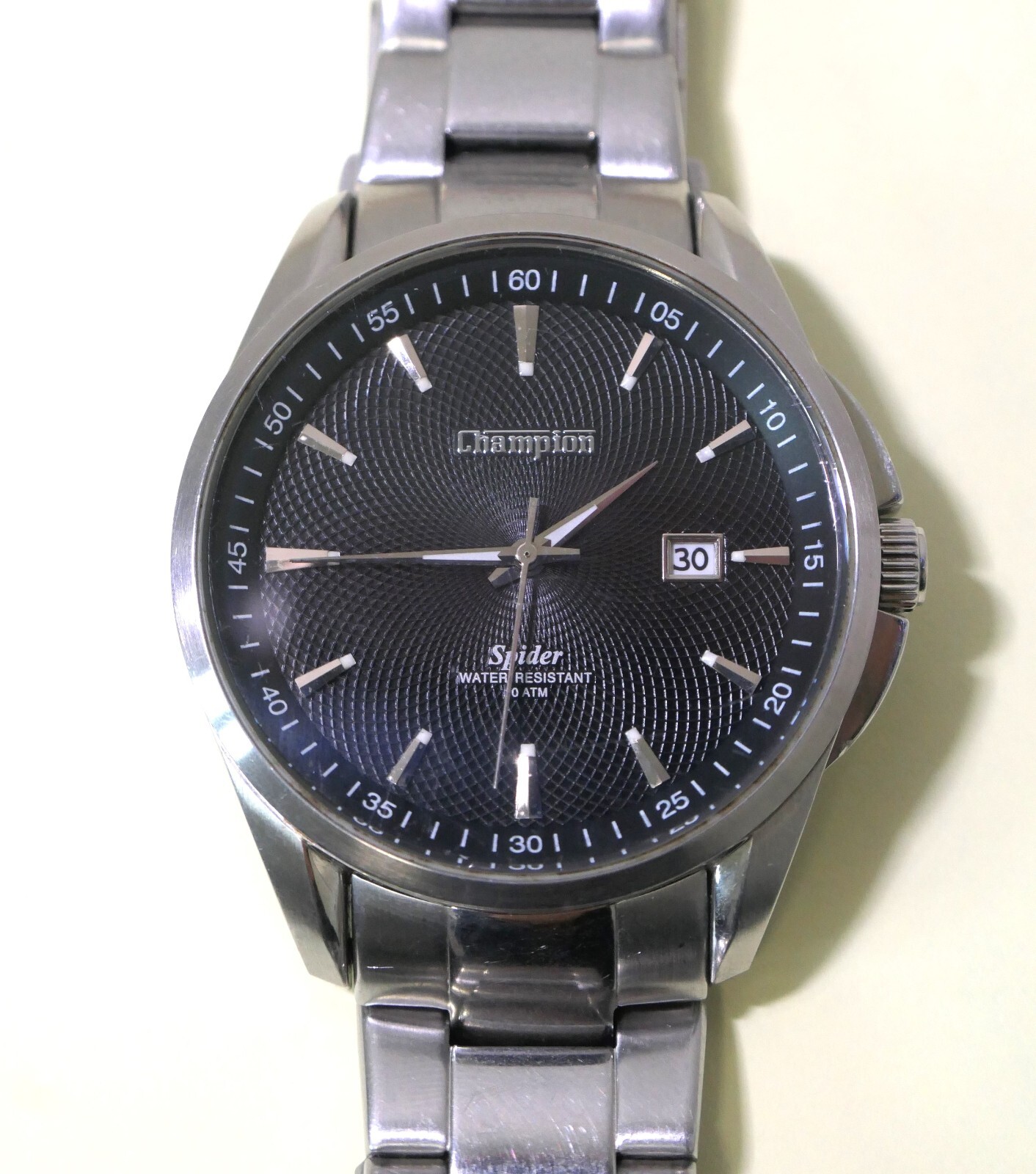 Champion Spider Swedish original quartz wristwatch. Rare. Japan movement .