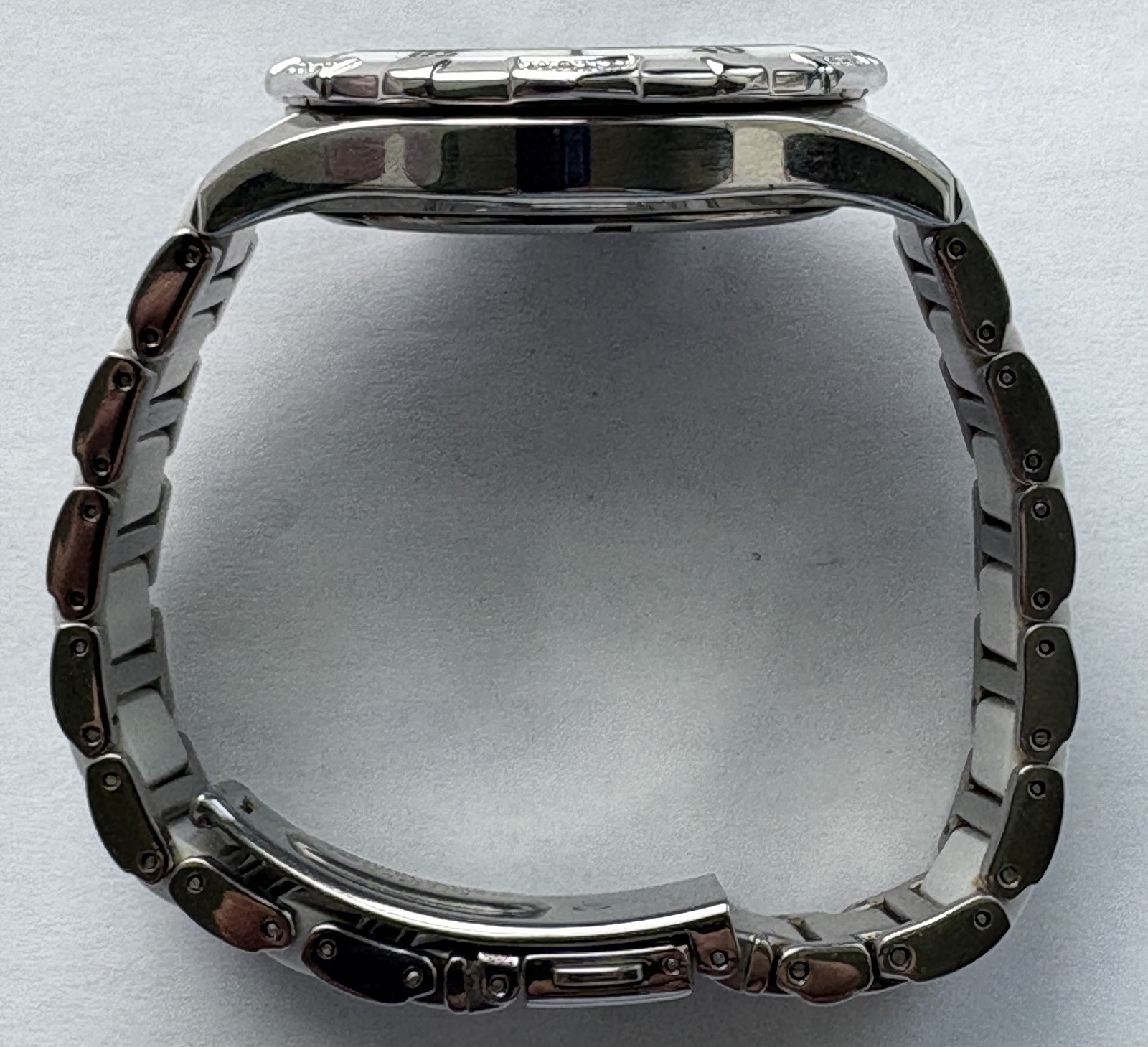 Citizen Eco-Drive Ladies Chronograph Ceramic/Diamonds H504-S079241 PERFECT! READ