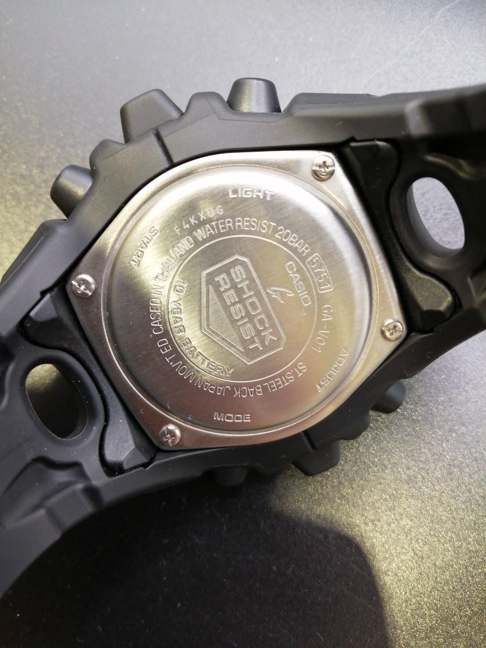 CASIO G-SHOCK CA VO1 1AJF Black Men Watch Auth Japan