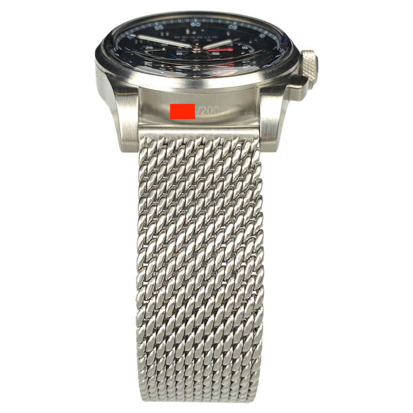 Benrus AirChief2 AC3-SA-BK-SM Chronograph Stainless Steel 41MM Mens Quartz Watch