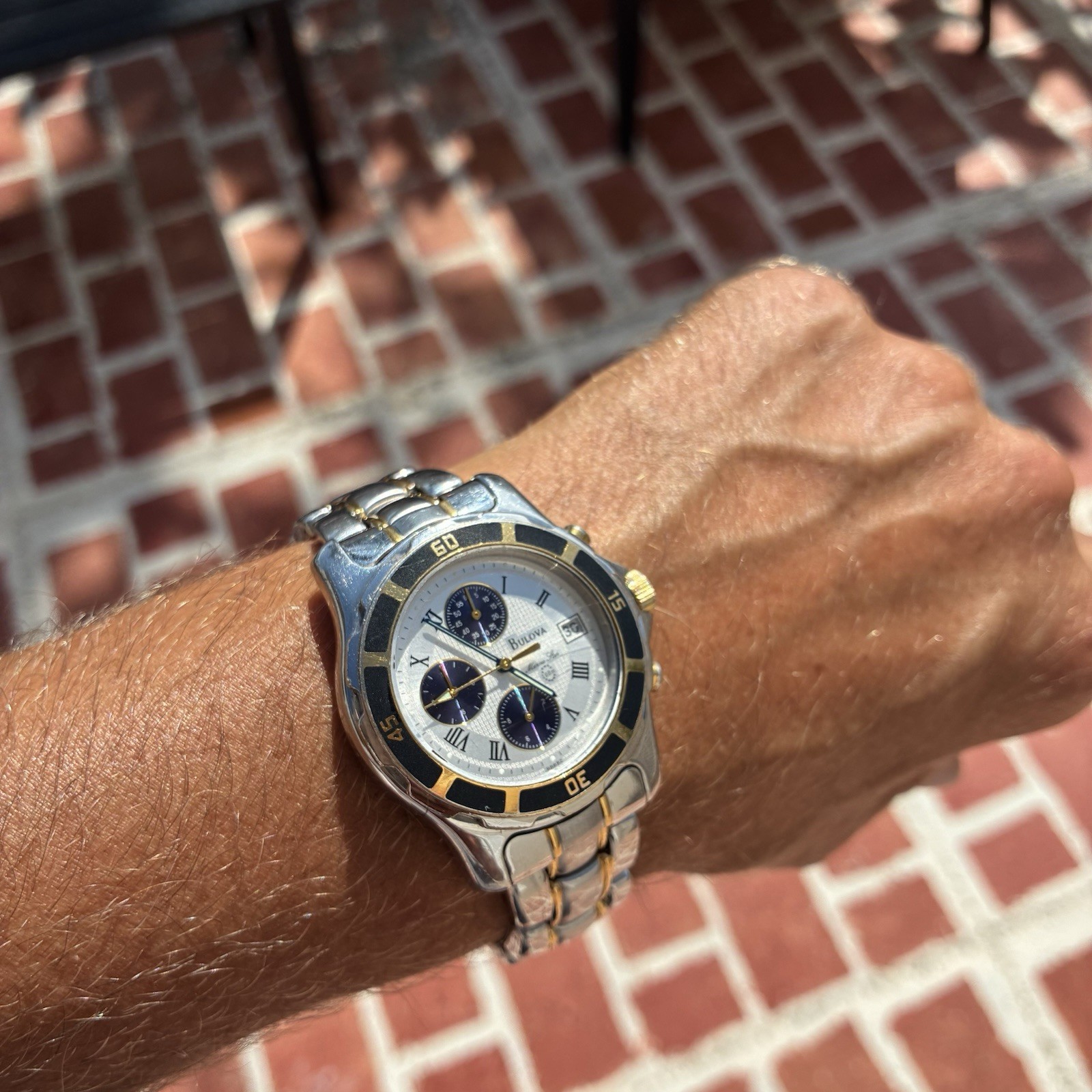 STUNNING Bulova Marine Star Chronometer Men’s Watch