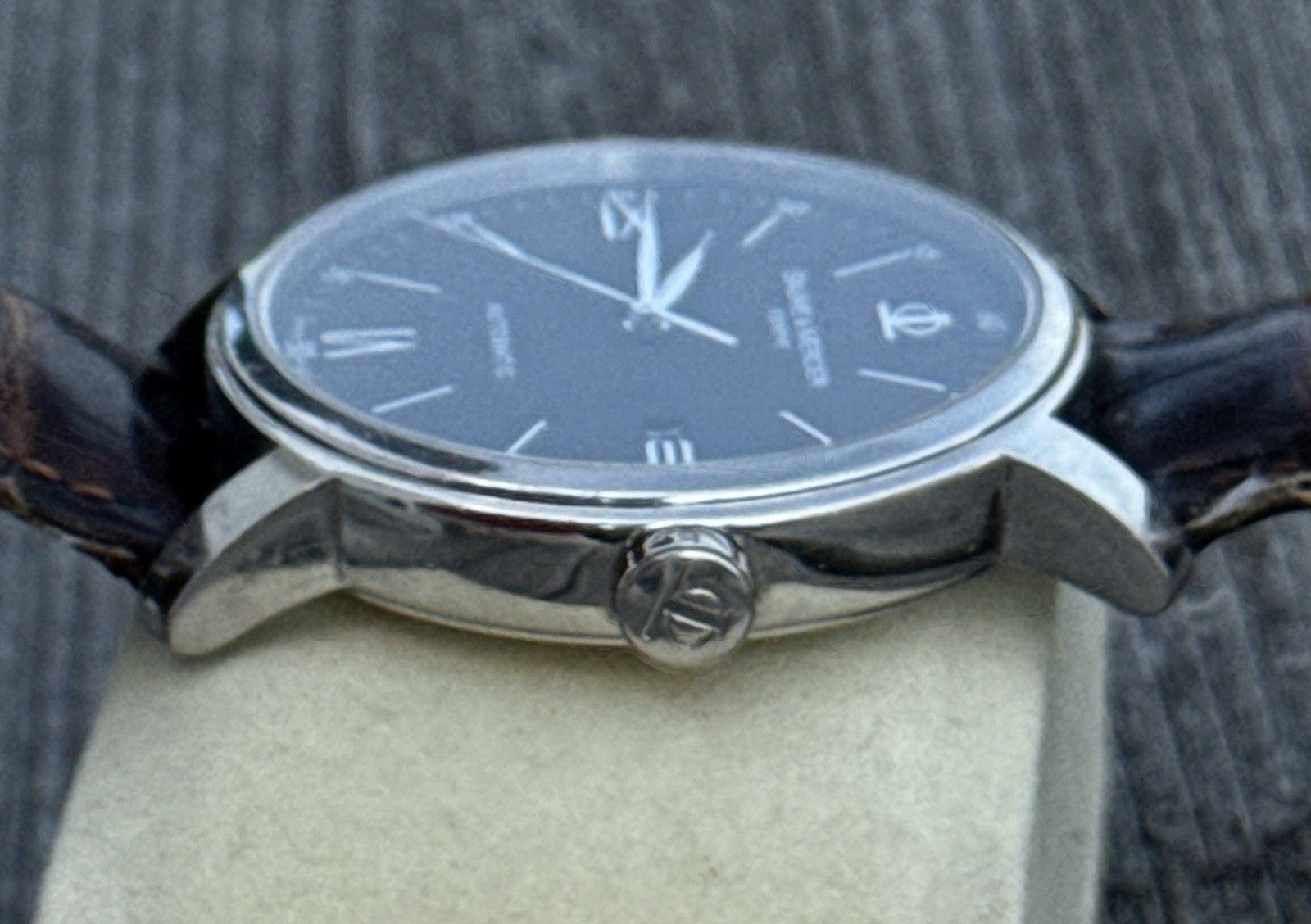 TISSOT Visodate Automatic T019430B Black Dial Day Date Watch