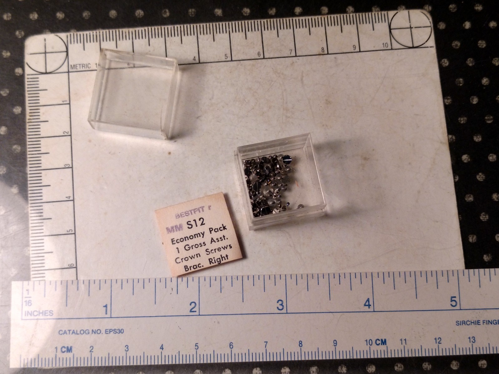 Antique Wristwatch Crown Screws