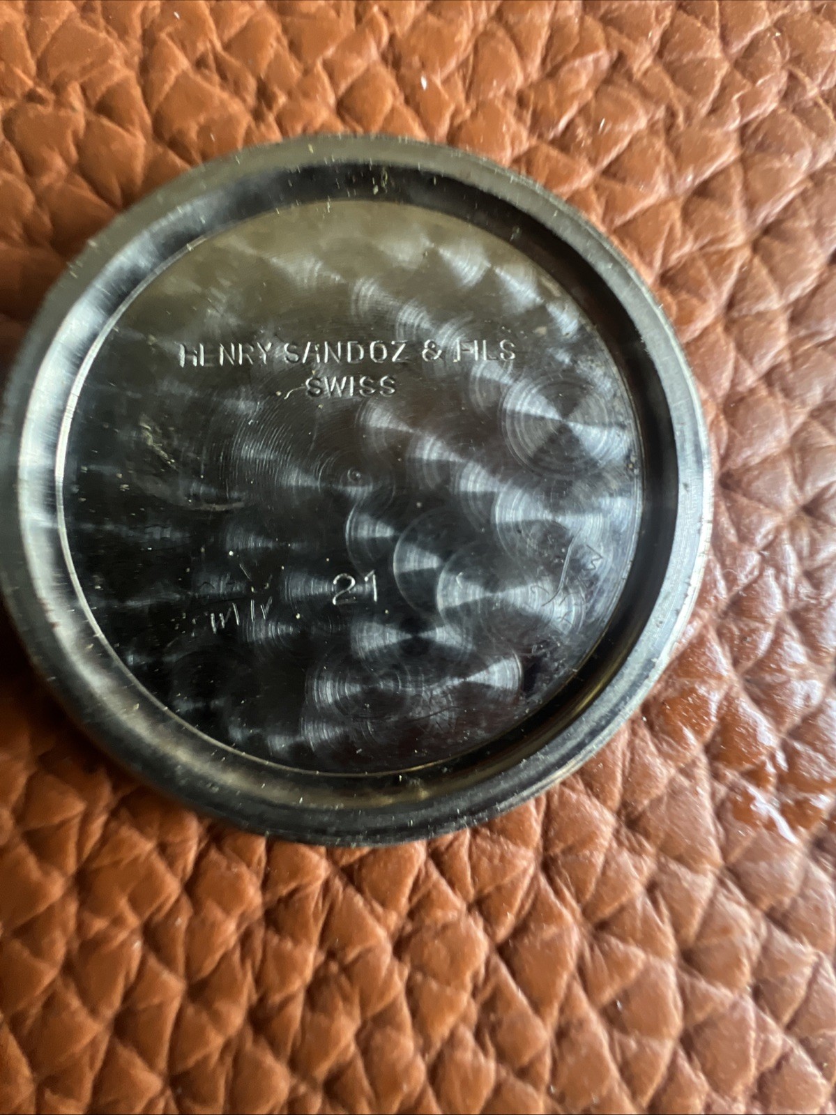 Vintage Men’s Sandoz Military Watch 17J Cal 200 30.5mm Running