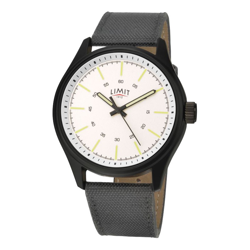 Limit Gents Pilot White Dial Watch 5949