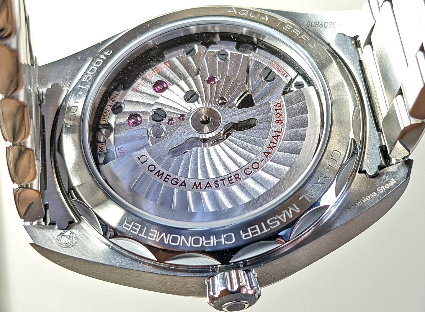 NEW Omega Seamaster Aqua Terra Small Seconds Silver Dial 220.10.41.21.02.002