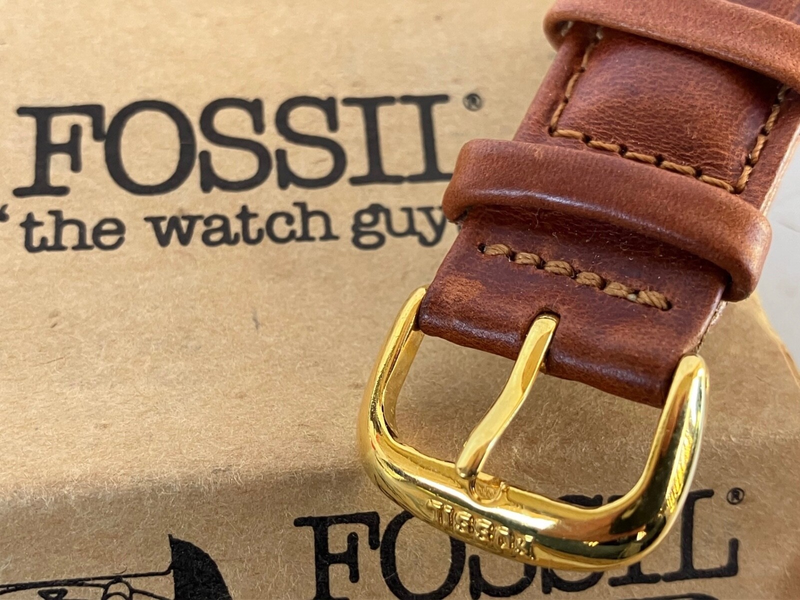 FOSSIL “Uomo” Analog/Digital Watch ES-1632 in Tin Box: New Old Stock