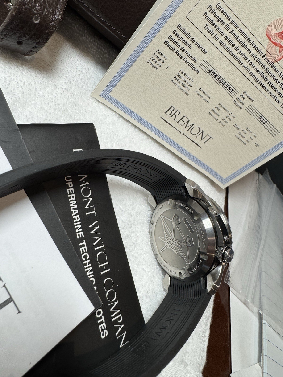 Bremont Supermarine Blue Men’s Watch – S500