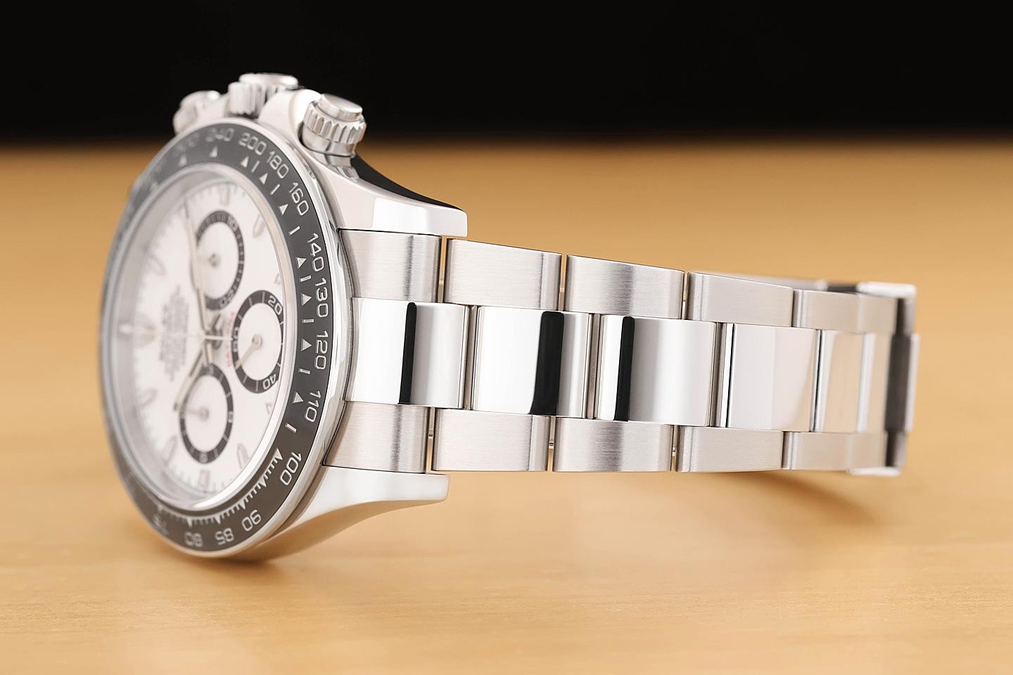 2025 CARD ROLEX DAYTONA COSMOGRAPH 126500LN WHITE 40MM PANDA STEEL OYSTER WATCH