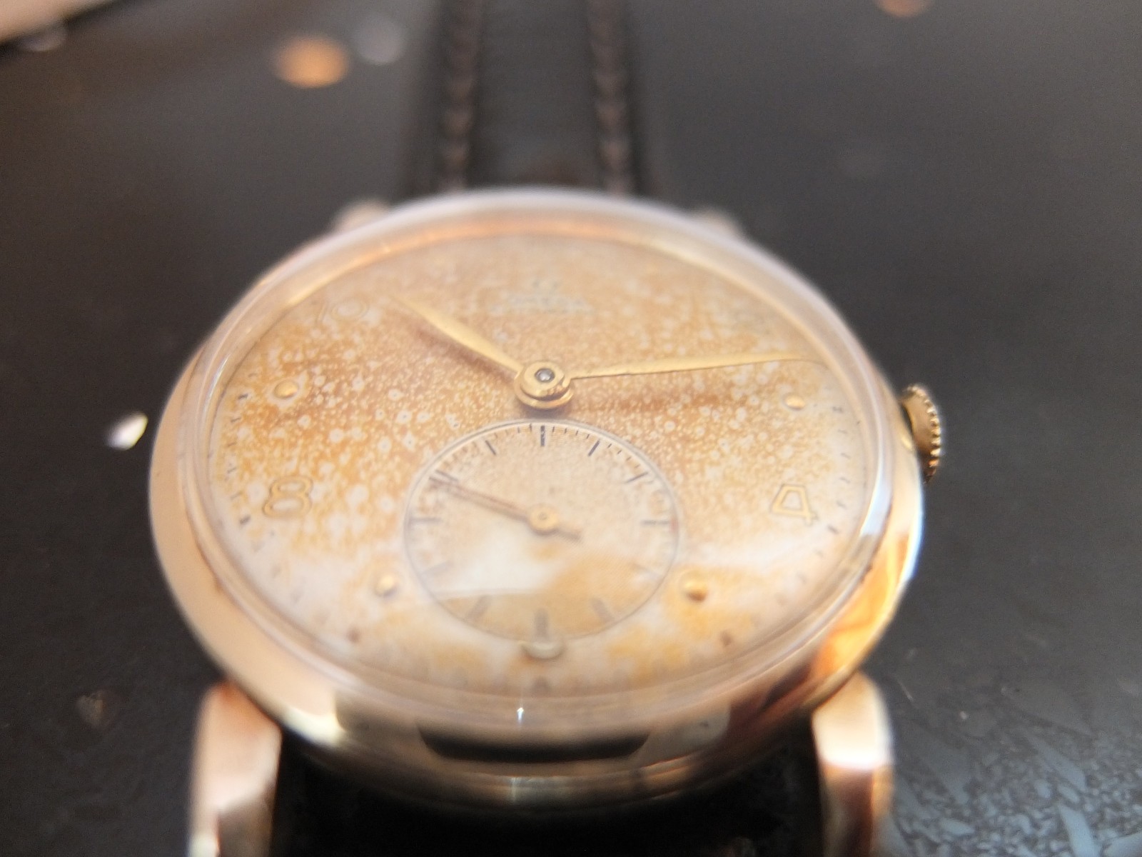 Exceptional 1948 Omega Men’s 14kgp Bump Wind Auto WW w/ 19j cal. 342 + Trop dial