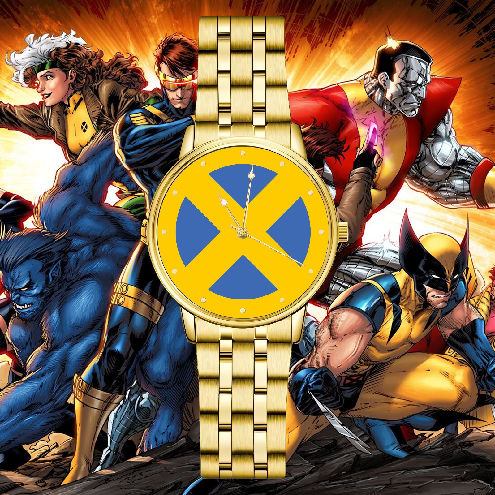 X-Men Symbol Multicolor Watch Collection