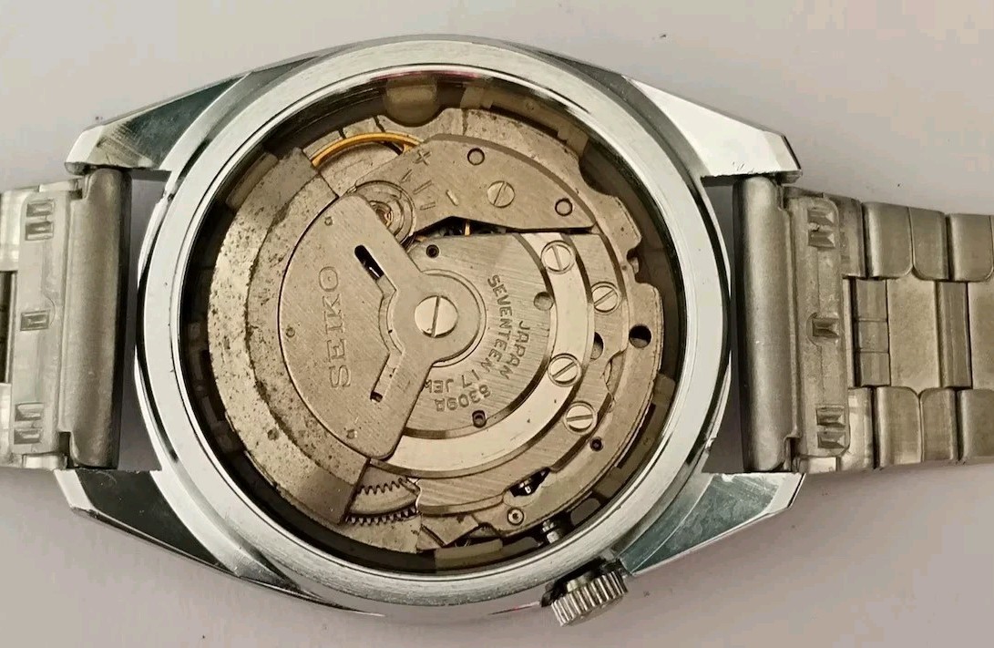Seiko Automatic Day/Date Yellow Dial Vintage Refurbished Men’s Watch 36mm