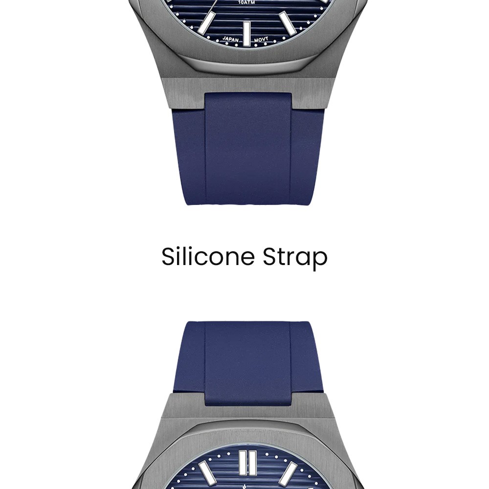 Tornado Spectra Men’s Analog Watch | Blue Dial, 40mm, 100 m (10 ATM)