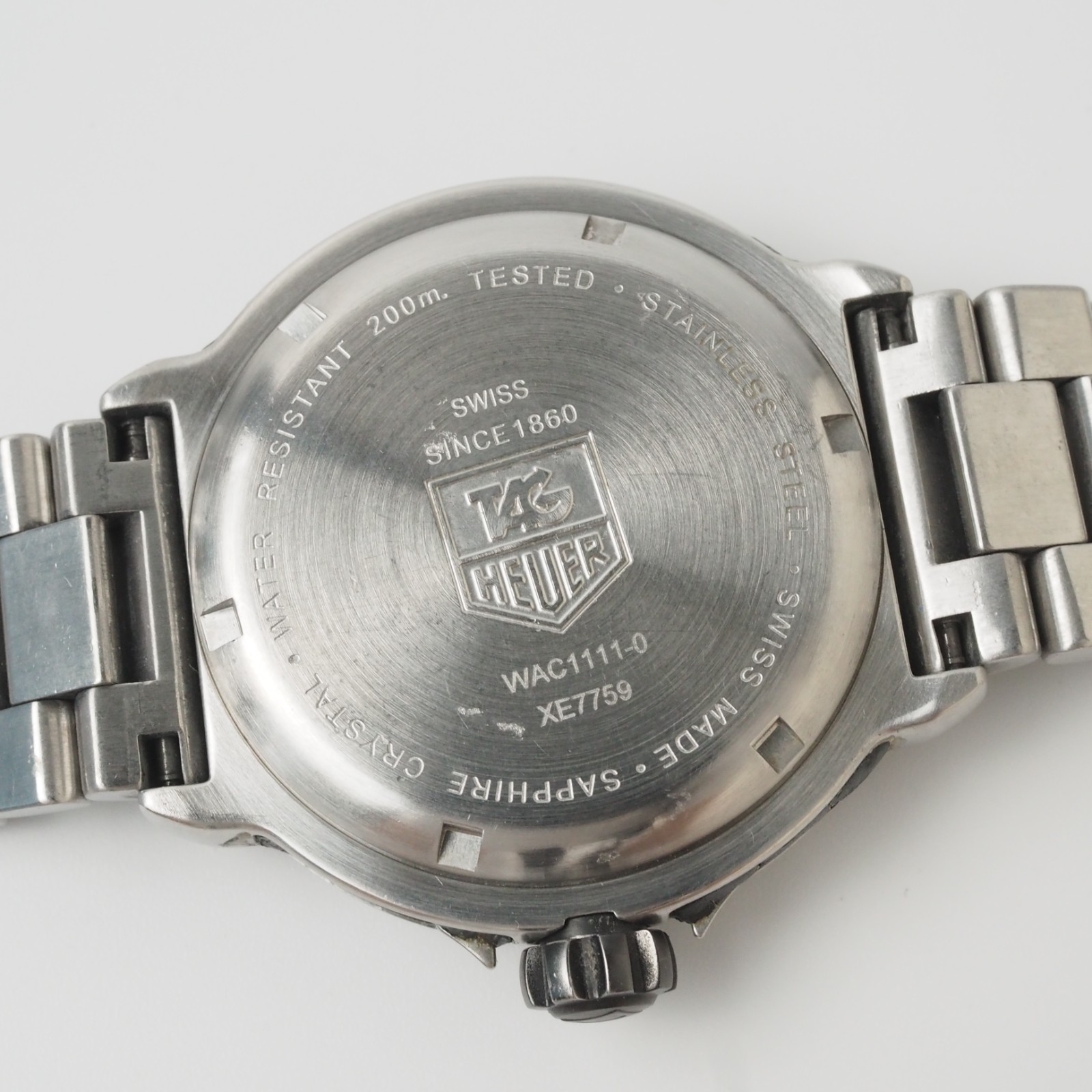 TAG Heuer Formula 1 WAC1111-0 Quartz White Dial 40mm Men’s