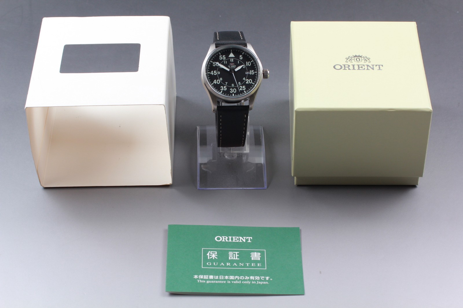[Near MINT] Orient Flight F672-UAF0 Automatic Pilot 43mm Black Dial Mens Watch