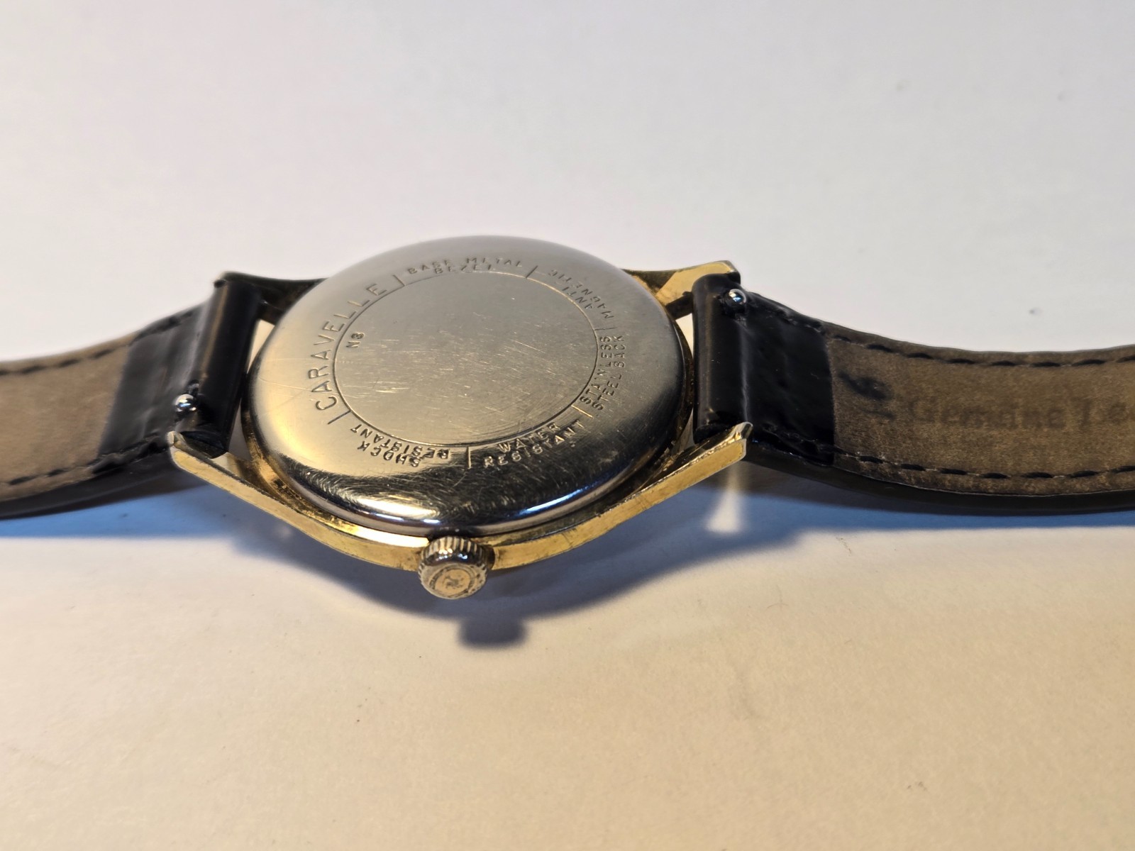 Vintage CARAVELLE By Bulova N3 Men’s Watch ~ Runs/Japan