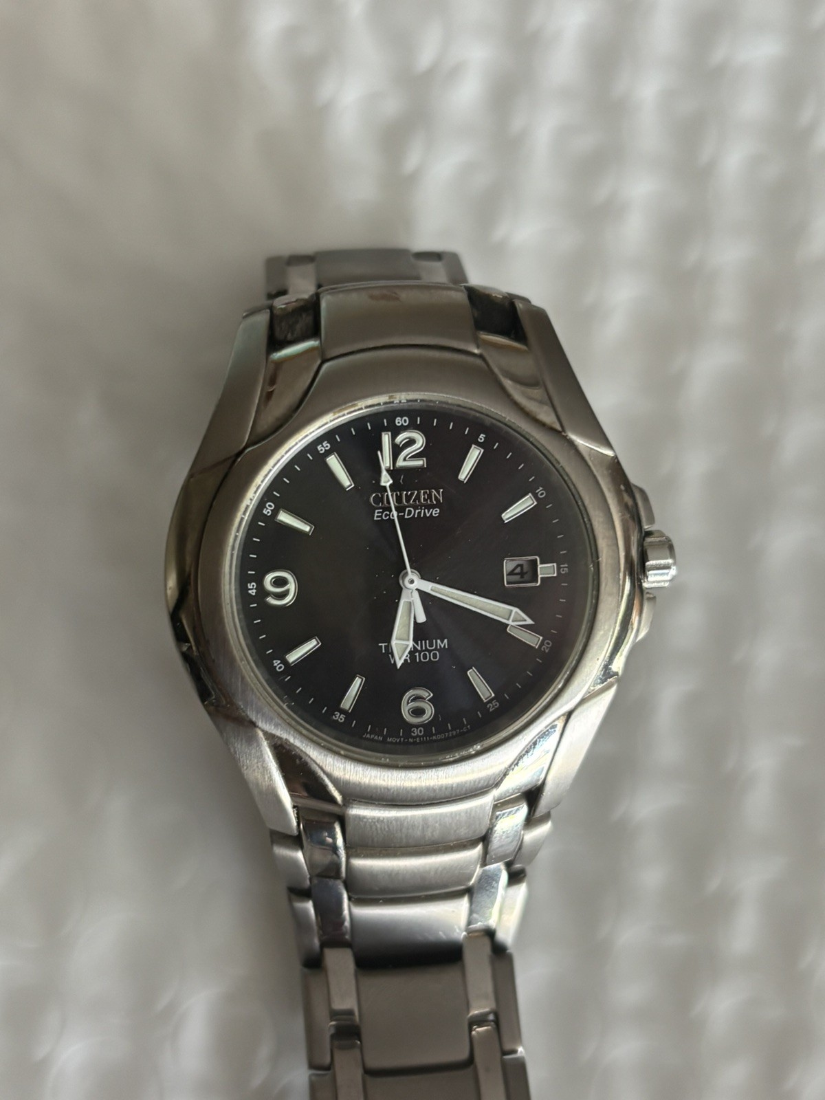 Citizen Men’s Eco Drive Titanium 36mm Watch WR 100