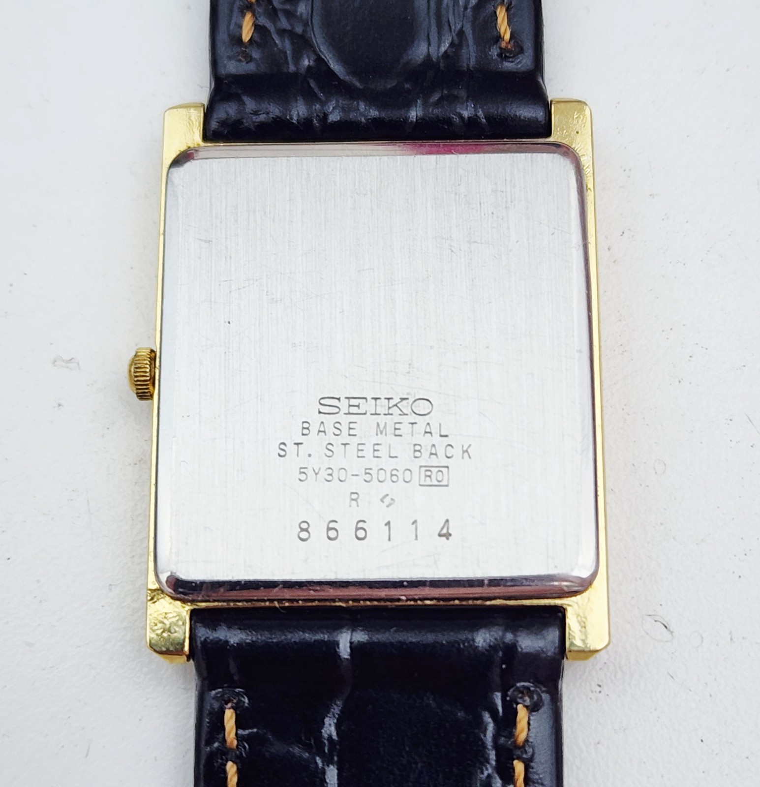 Men’s Vintage 1988 Watch SEIKO “Tank” 5Y30-5060