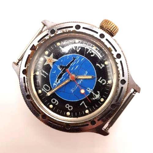 LEGENDARY RUSSIAN VINTAGE MENS WATCH VOSTOK KOMANDIRSKIYe MECHANICAL WORKING RAR