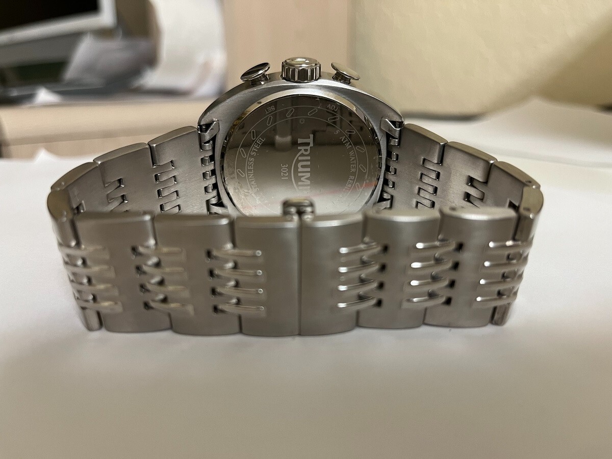 Men’s Triumph Motorcycle Watch Model 3021 Analog – digital RARE