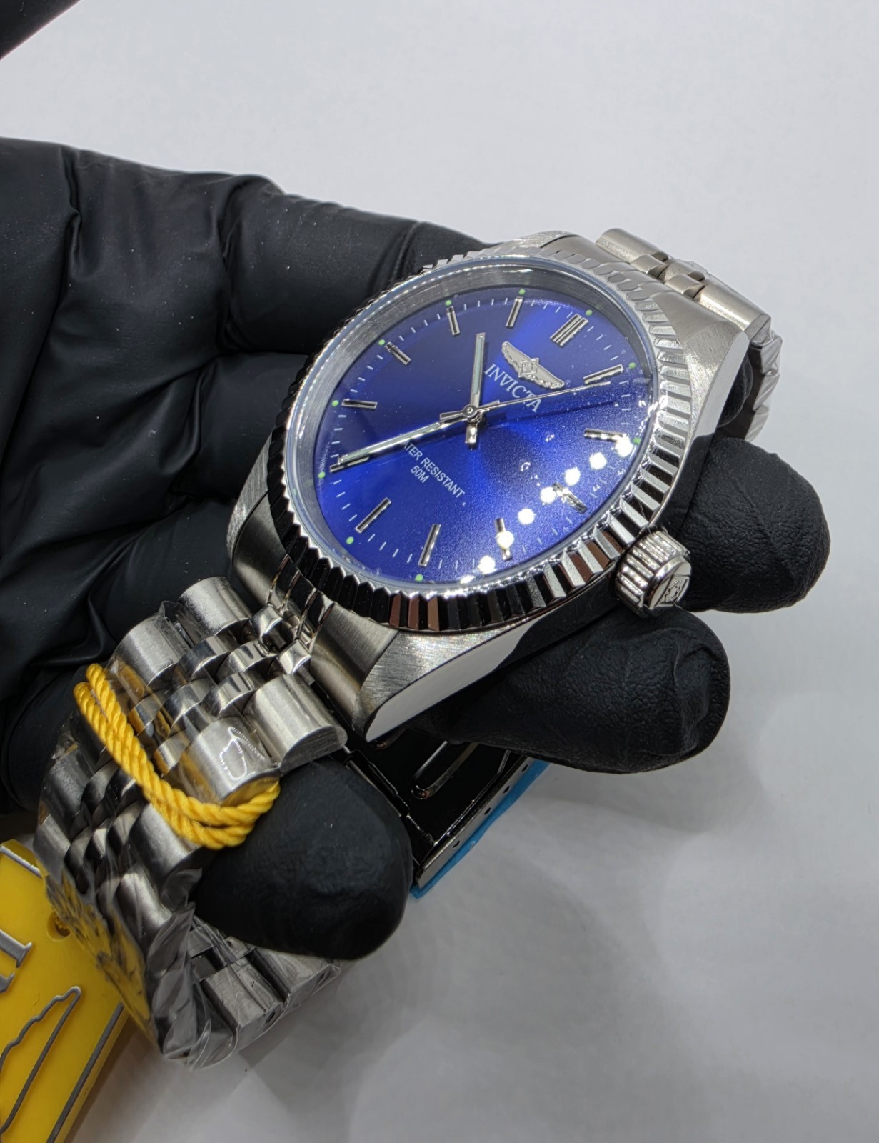 Invicta Specialty 29375 Men’s Blue Dial Quartz Watch 43mm New