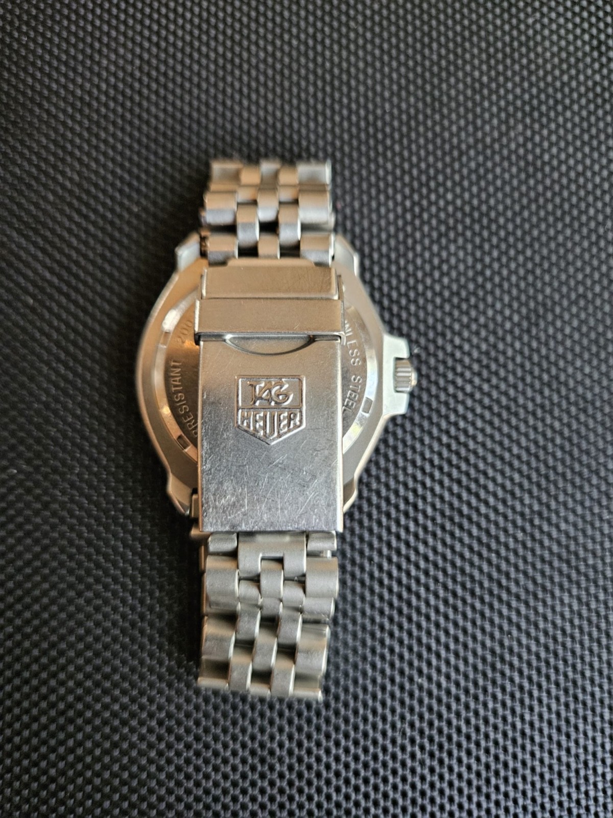 Tag Heuer Formula 1 Professional White Dial on Bracelet; WA1218; Rare + Awesome!
