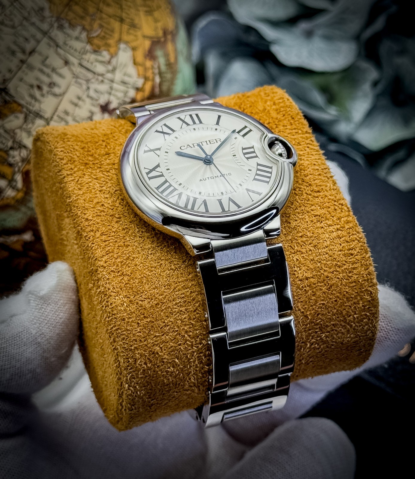 Cartier Ballon Bleu 36mm Automatic Blue hands – W6920046 – Box & Papers