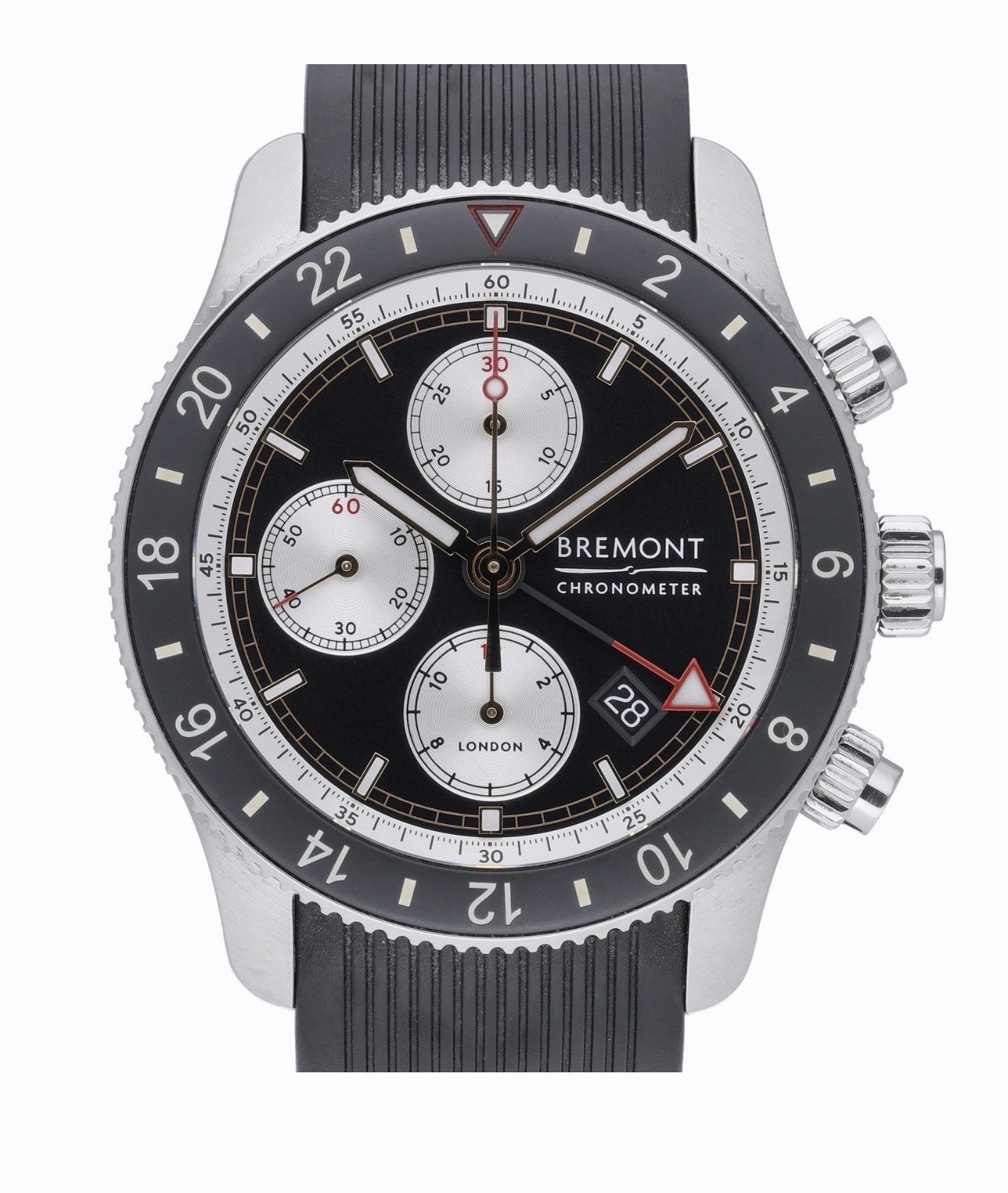 Bremont Supermarine Smarinechrono-BK-R-S, Watch Winder Incl