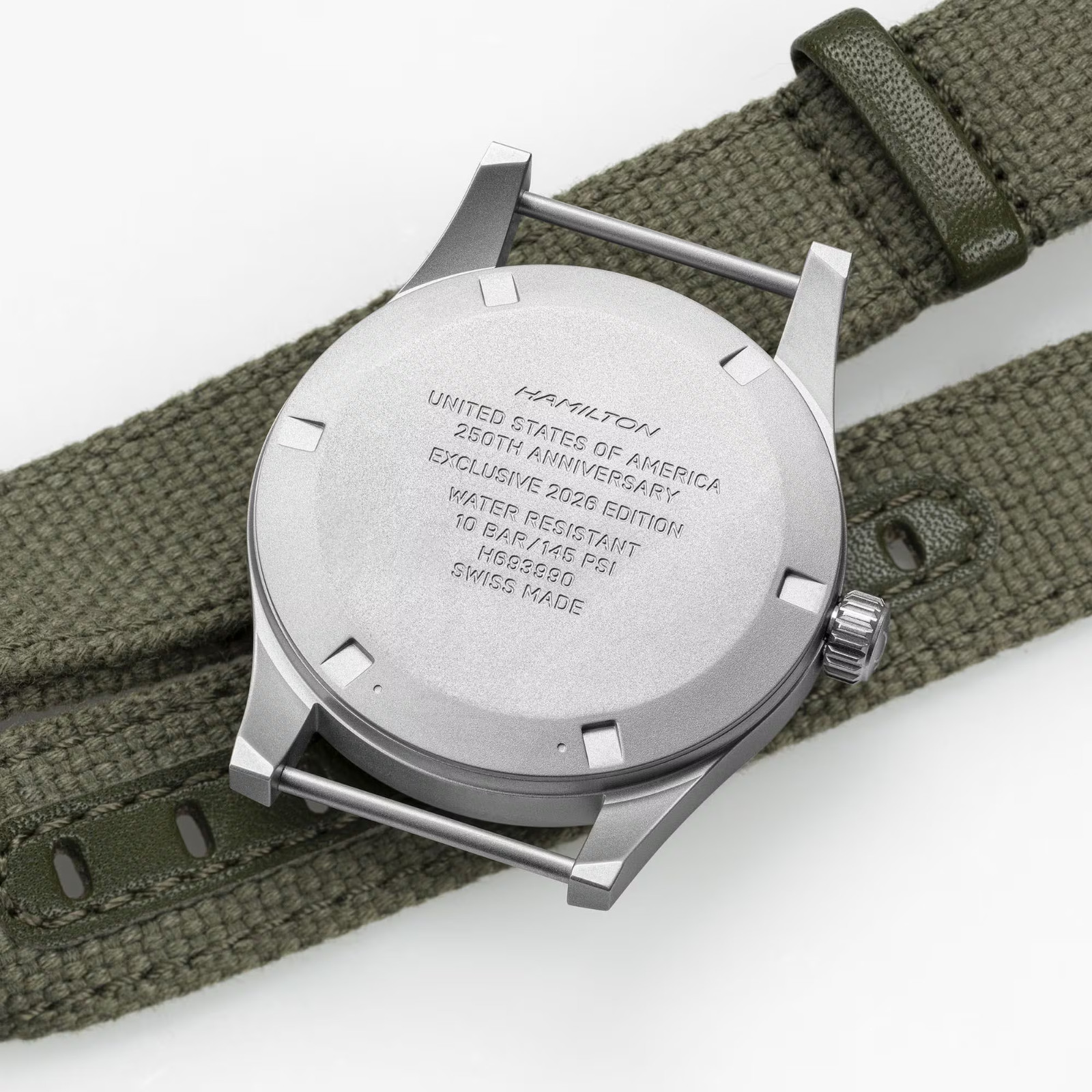 Hamilton Khaki Field Mechanical 250 U.S.A 2026 Exclusive 36 mm Watch – H69399930