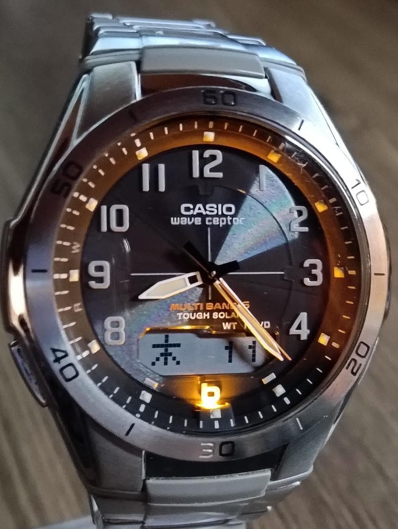 CASIO Wave Ceptor Solar Radio-Controlled Watch WVA-M640③