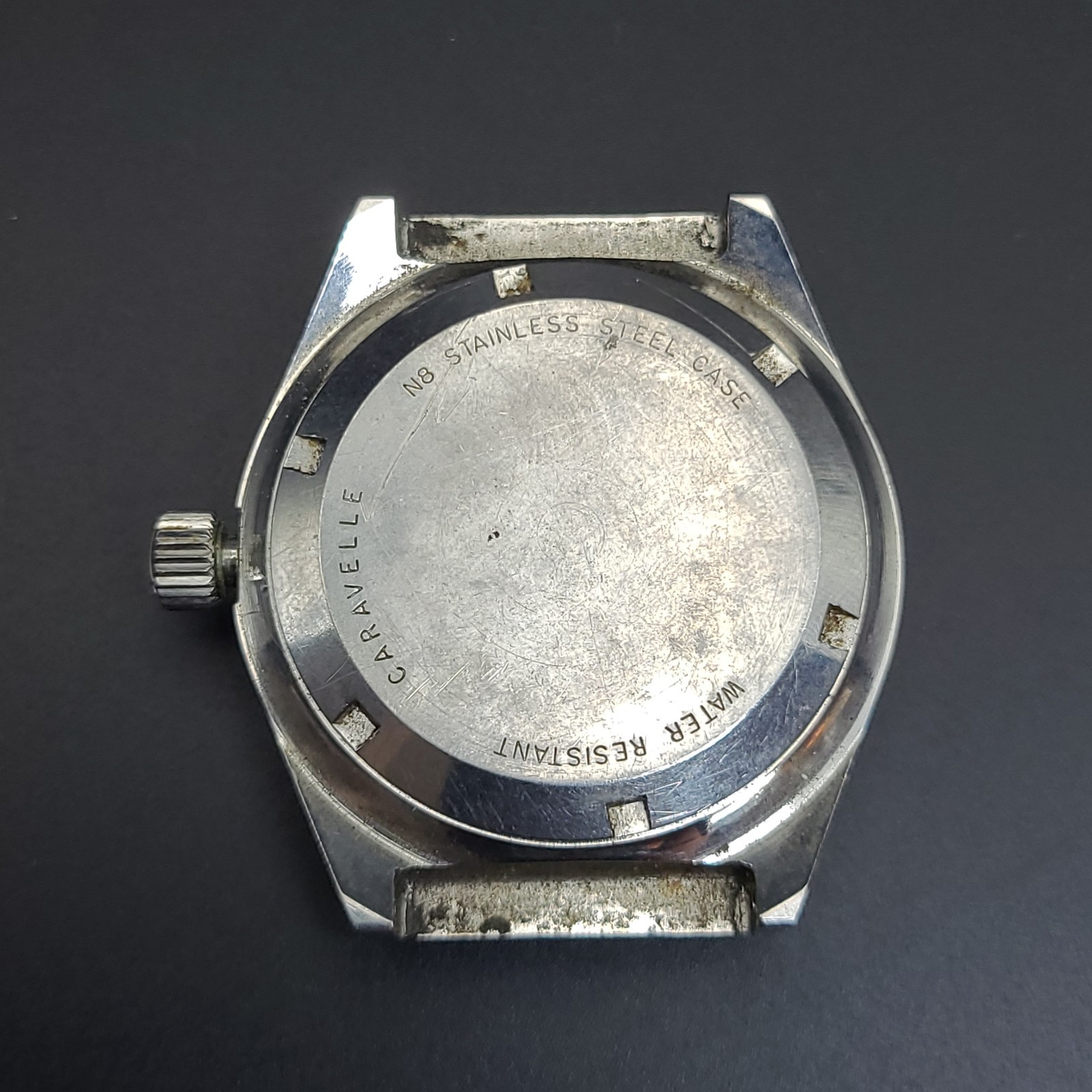 Vintage 1978 Caravelle Set-O-Matic Devil Diver 666ft Automatic Watch Part Repair