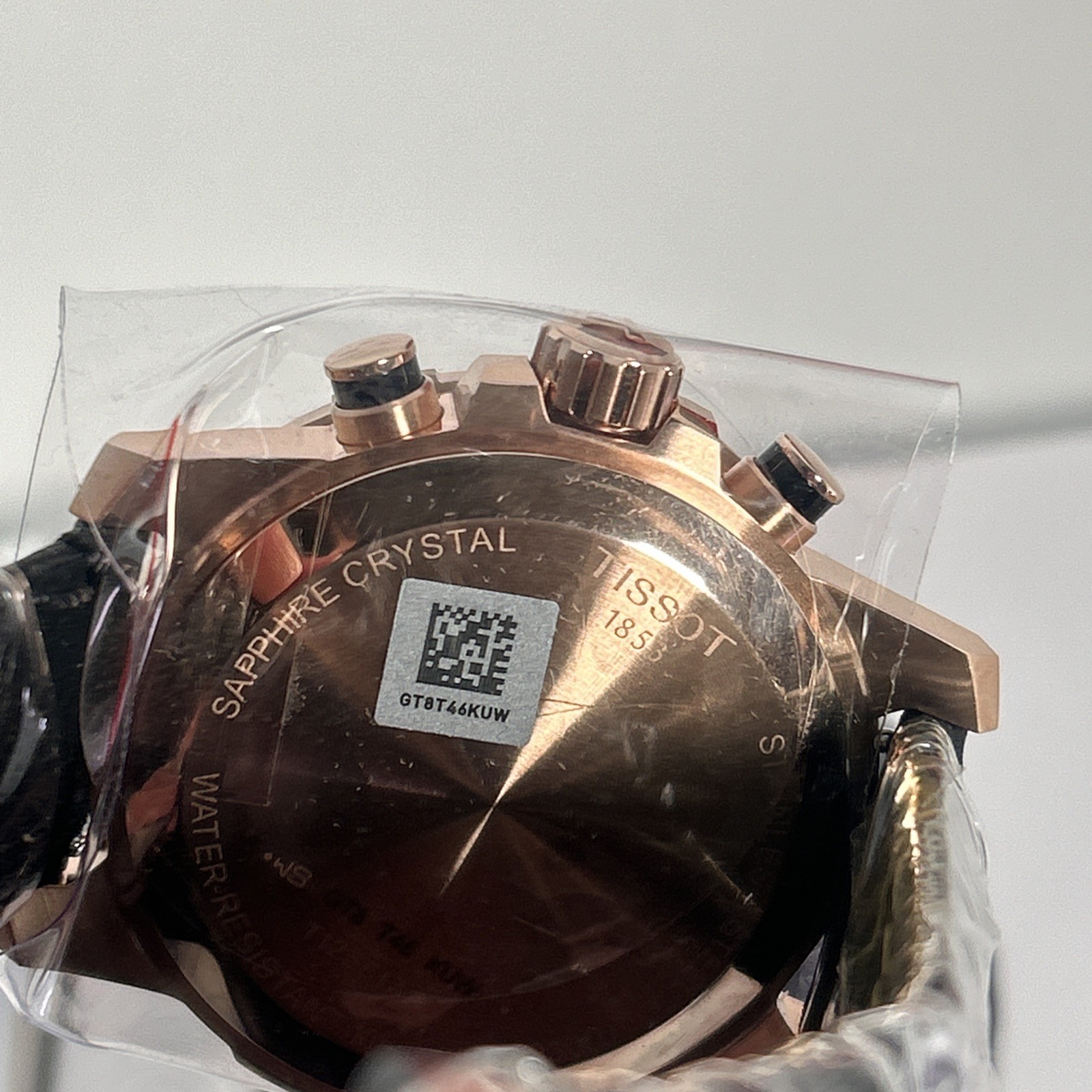 Tissot Supersport Chrono Black & Rose Gold Men’s 45.5 mm Watch T1256173605100