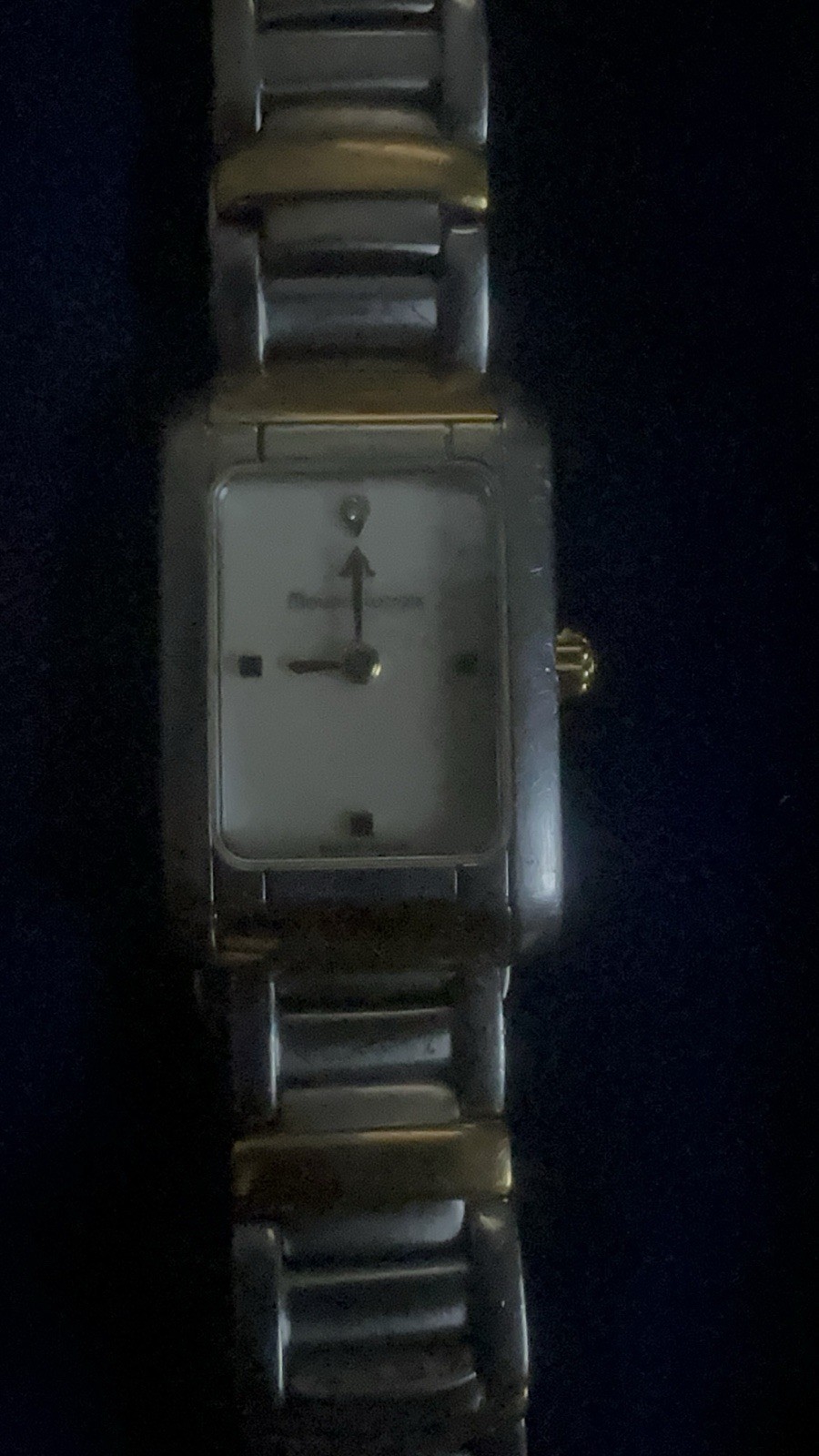 MAURICE LACROIX MIROS 18K GOLD AND STAINLESS STEEL WATCH 32823 B100