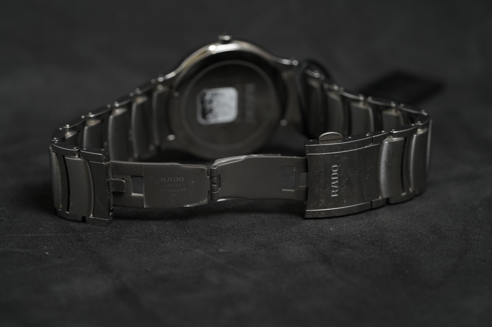 Rado Centrix Diamonds Quartz 38mm Black Dial R30927713 Box & Papers