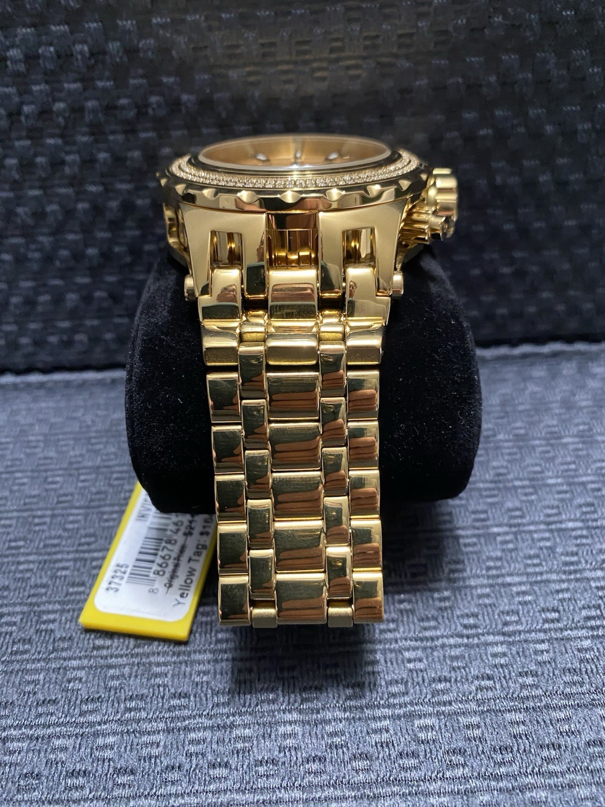 Invicta Reserve Subaqua Specialty.71 CTW Diamond Bezel Gold Watch, Model #37325