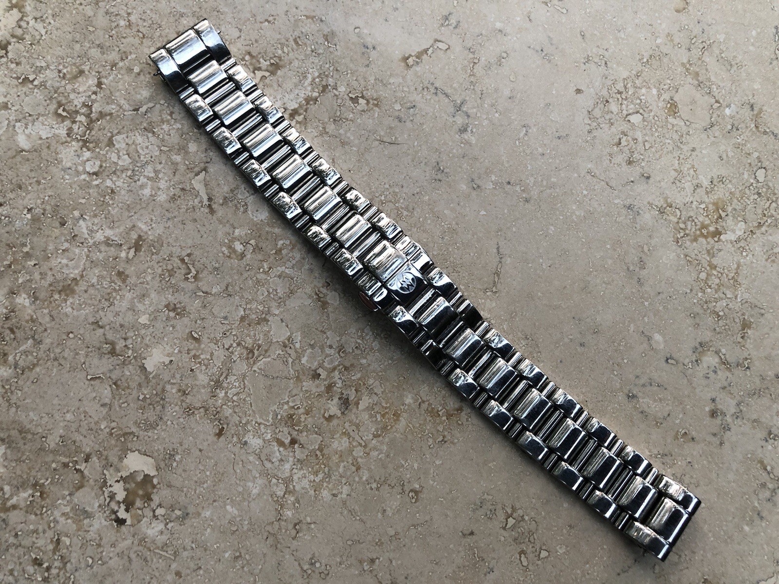 🏛️✨RARE GENUINE MICHELE DECO 16mm WATCH Band Bracelet MS16CN235 NOS OEM✨🏛️