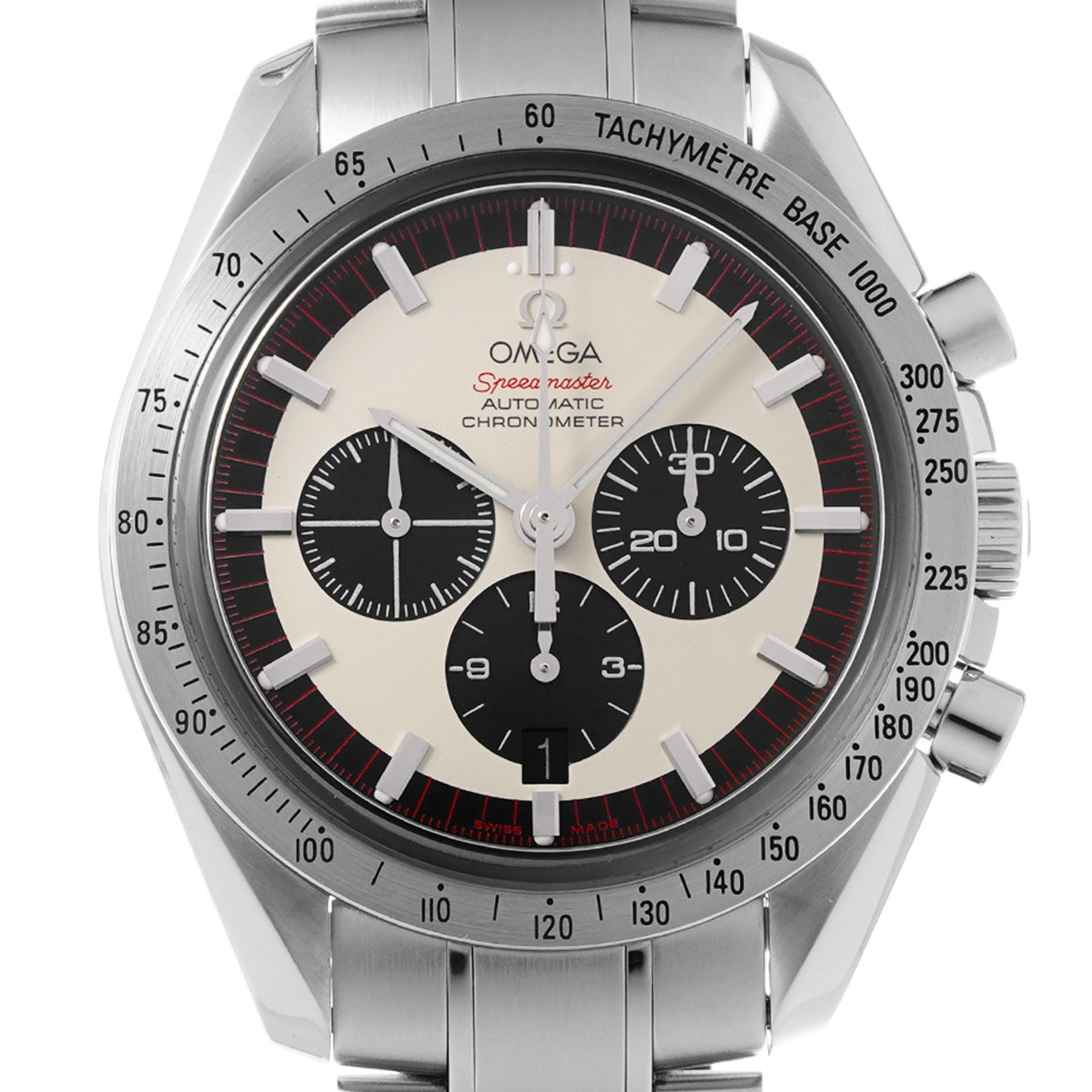 OMEGA Speedmaster Legend Michael Schumacher 2004 3559.32 Ivory/black WATCH 7…