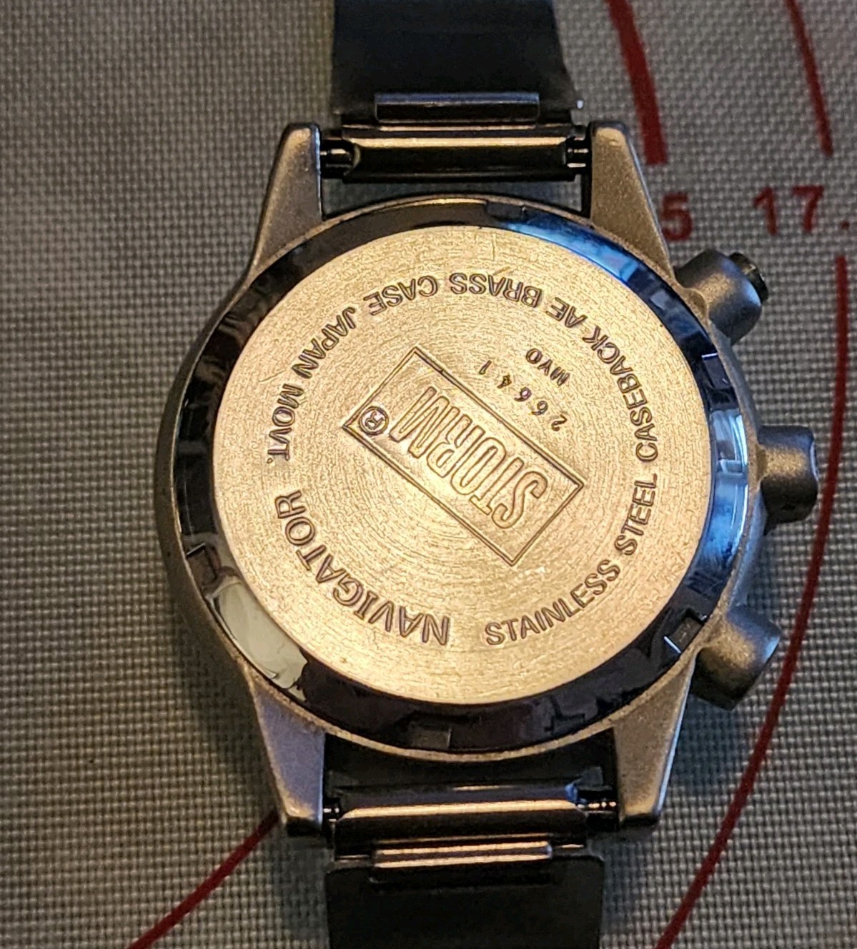 STORM Steel Navigator 26641 Watch 5 Function All In One