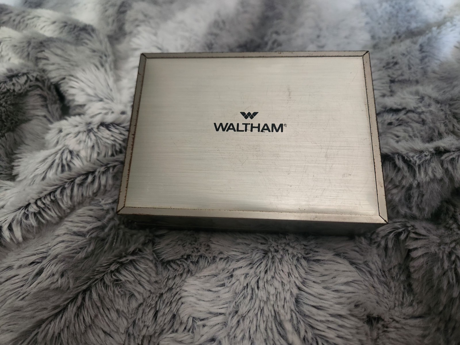 Vintage Waltham Ladies Digital Watch – Gold Tone – Original Box & Papers – 1970s