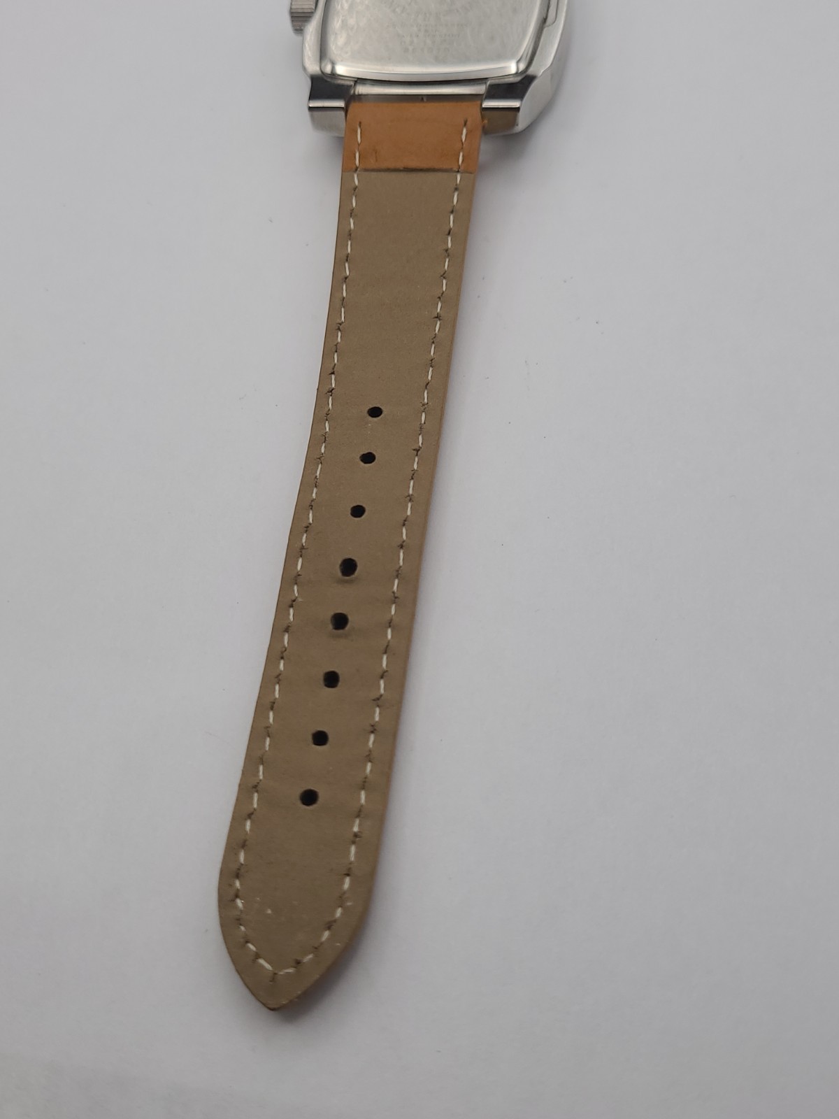 Diesel DZ-1123 Wristwatch Quartz Light Blue Dial Brown Dial New Battery Working