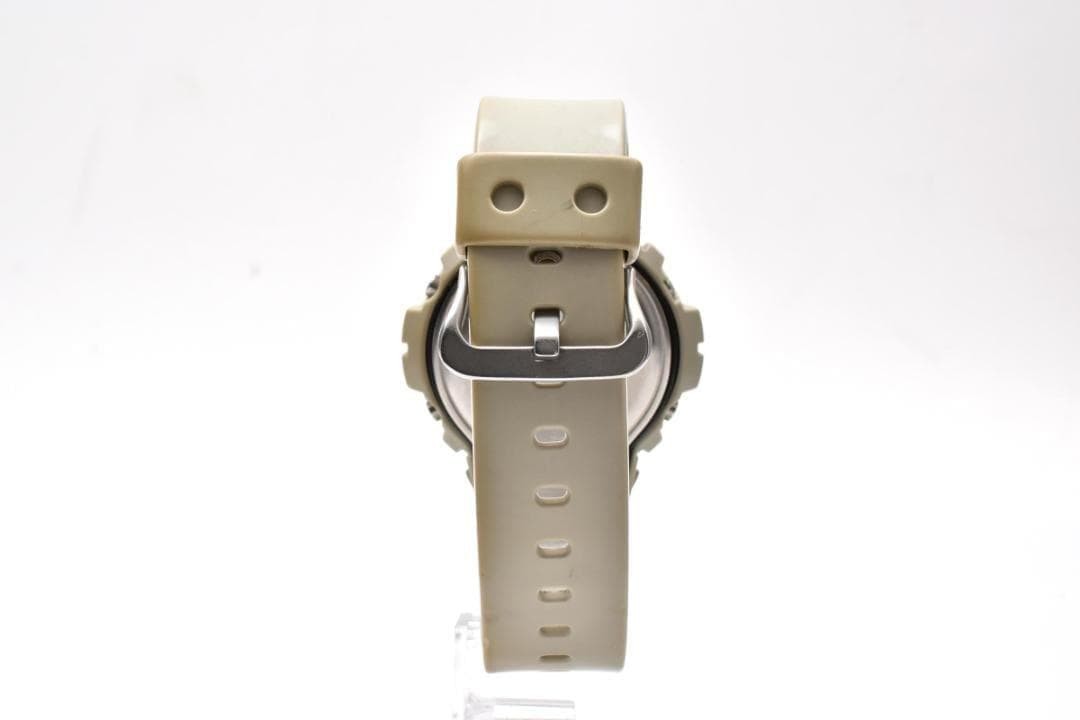 Working condition CASIO G-SHOCK men’s digital watch, sand beige.