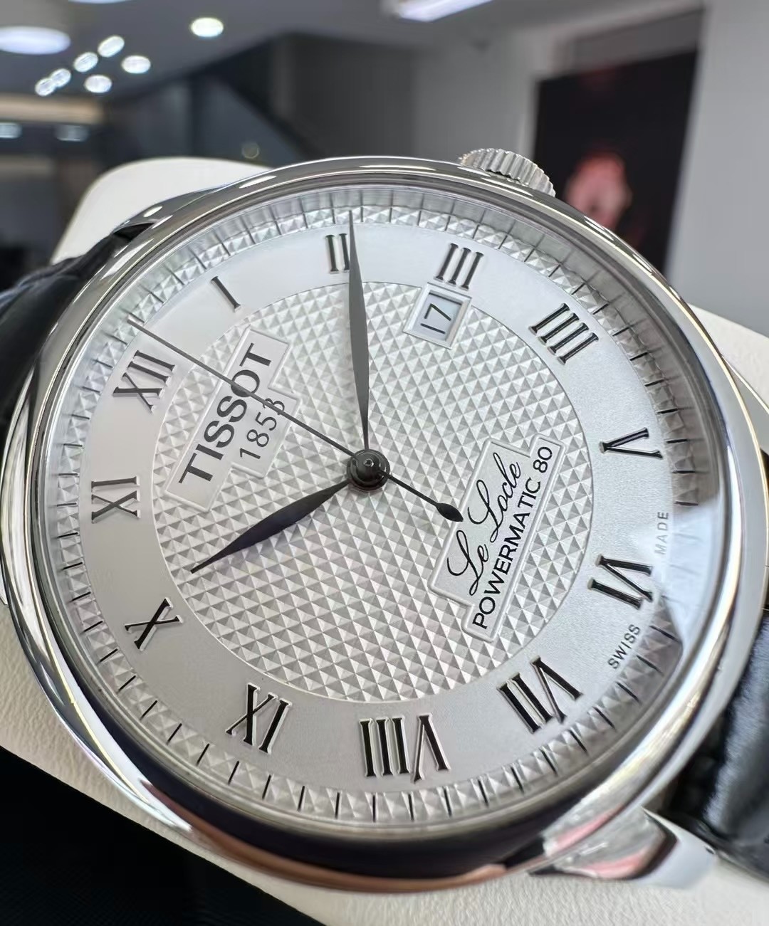 Tissot Le Locle Powermatic 80 T006.407.16.033.00 Silver Dial 39.3mm Men’s Watch