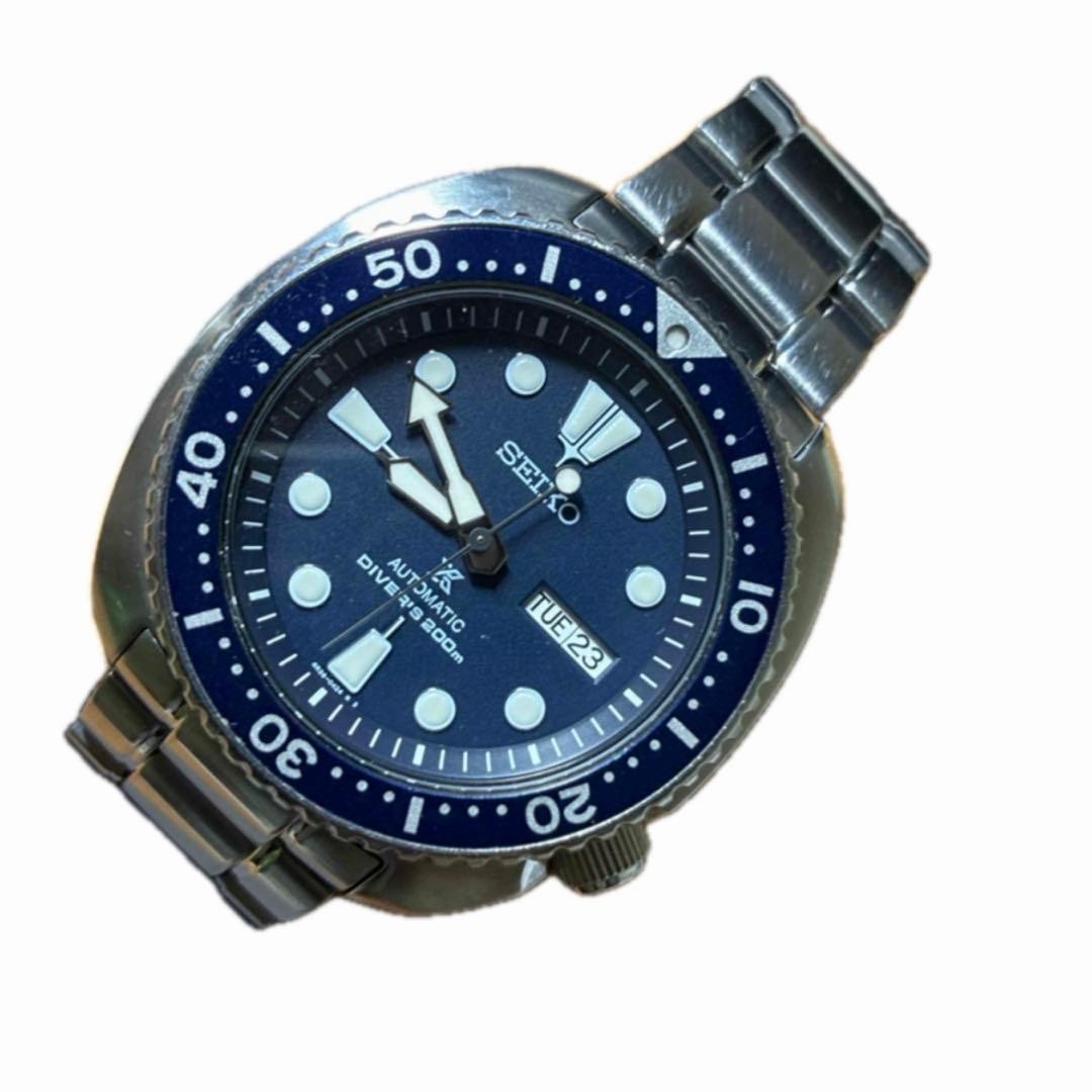 Seiko Prospex Turtle Diver Automatic 200m Watch Stainless Steel From Japan