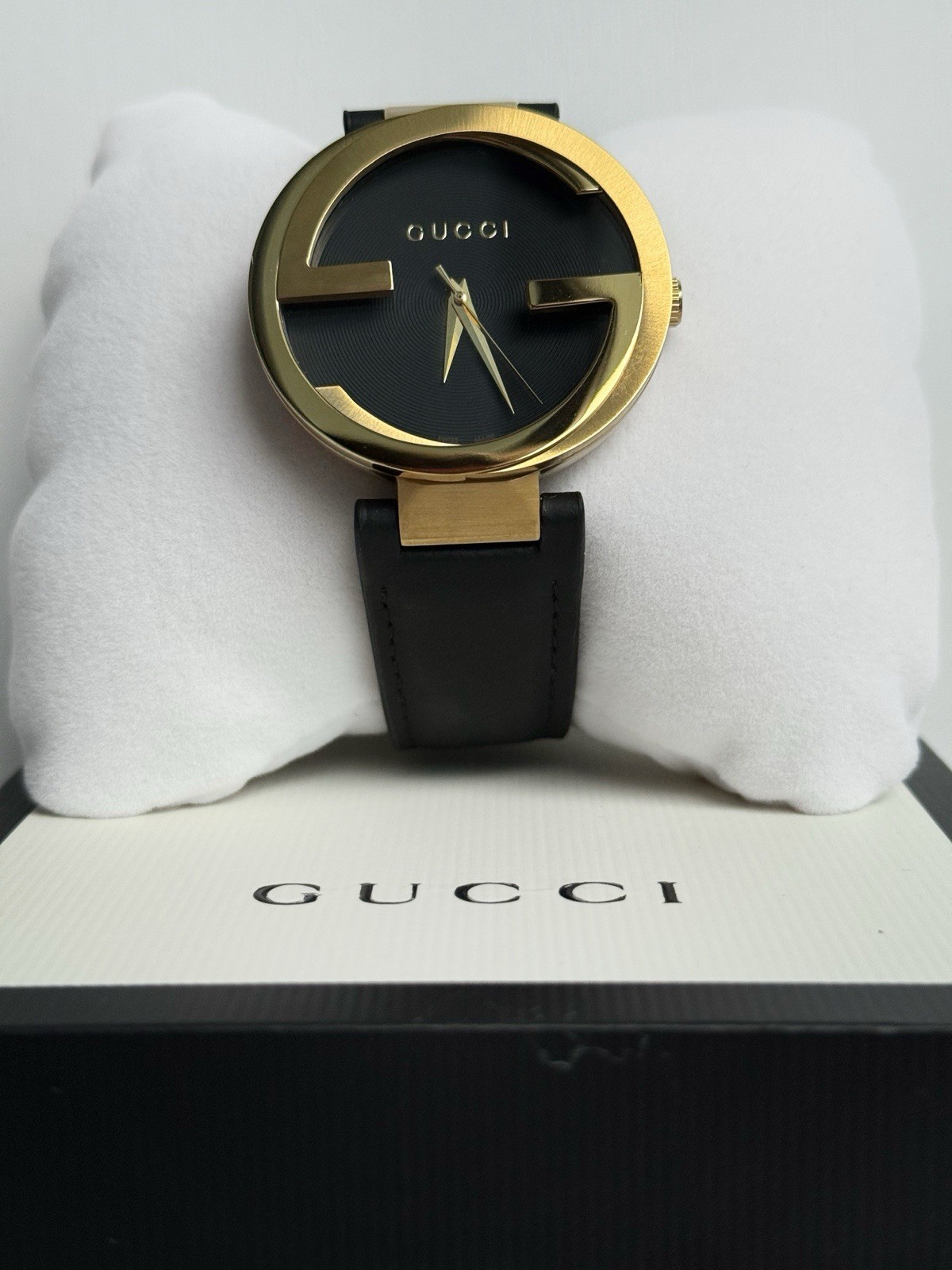 Gucci YA133208 Interlocking Grammy Special Edition Men’s 42mm Black Watch