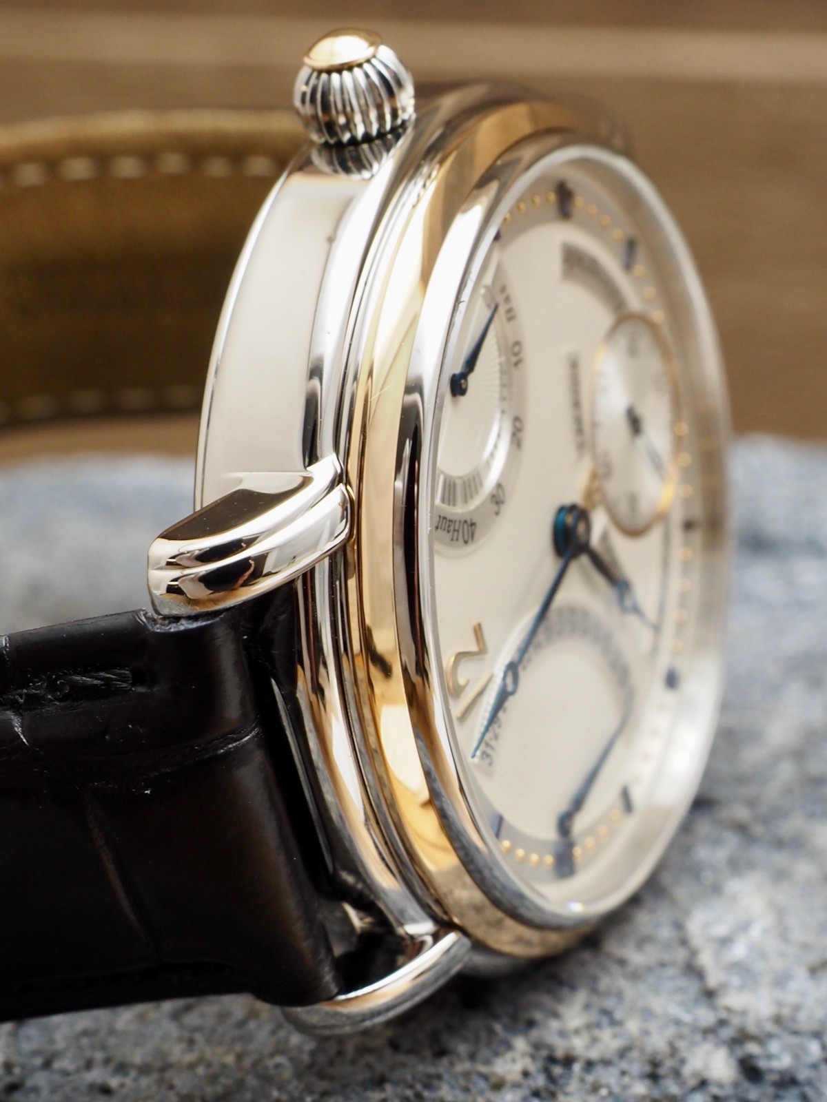 Maurice LaCroix Masterpiece Retrograde two tone 95% LNIB MP6198 RARE Calendrier