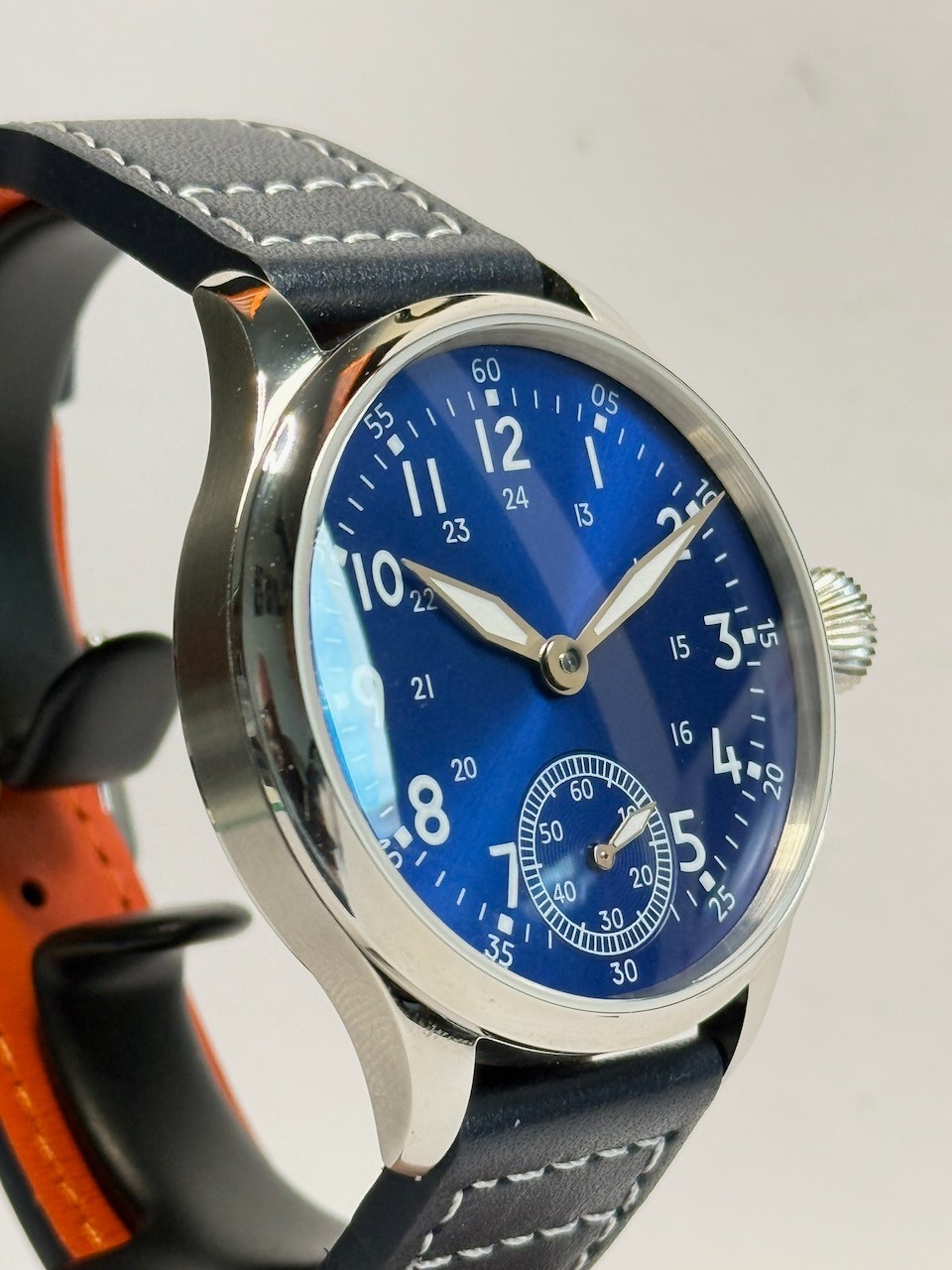 Pike Watches Hamburg Handcrafted Flieger Watch Aviator 41mm Mechanical 30m