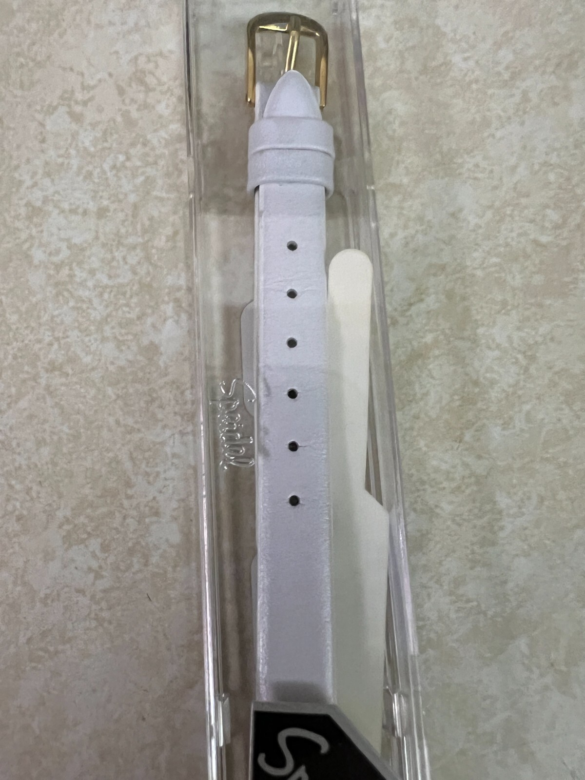 Vintage Speidel Watch Band – NOS: Womens White Calfskin 10mm R70/260/230 Mint!