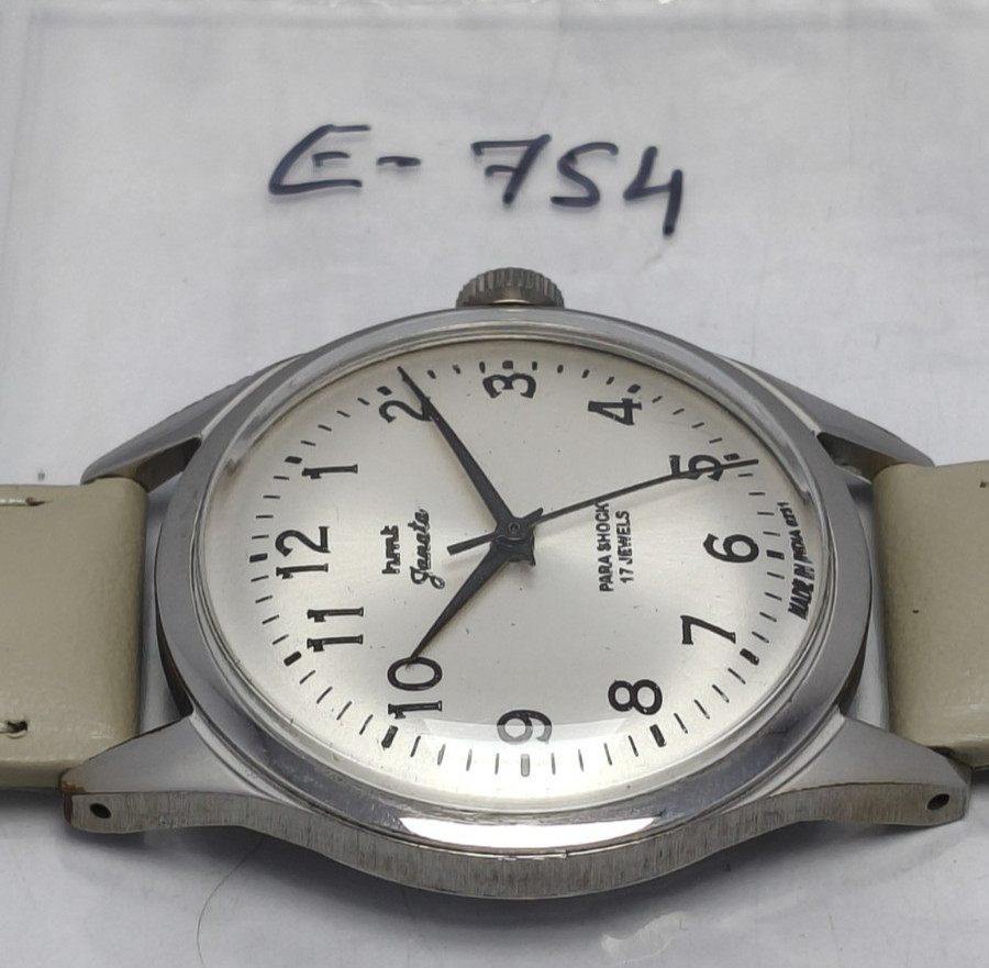 HMT Janata 17 Jewels Hand-Winding Wrist Watch For Men’s In Working Condition