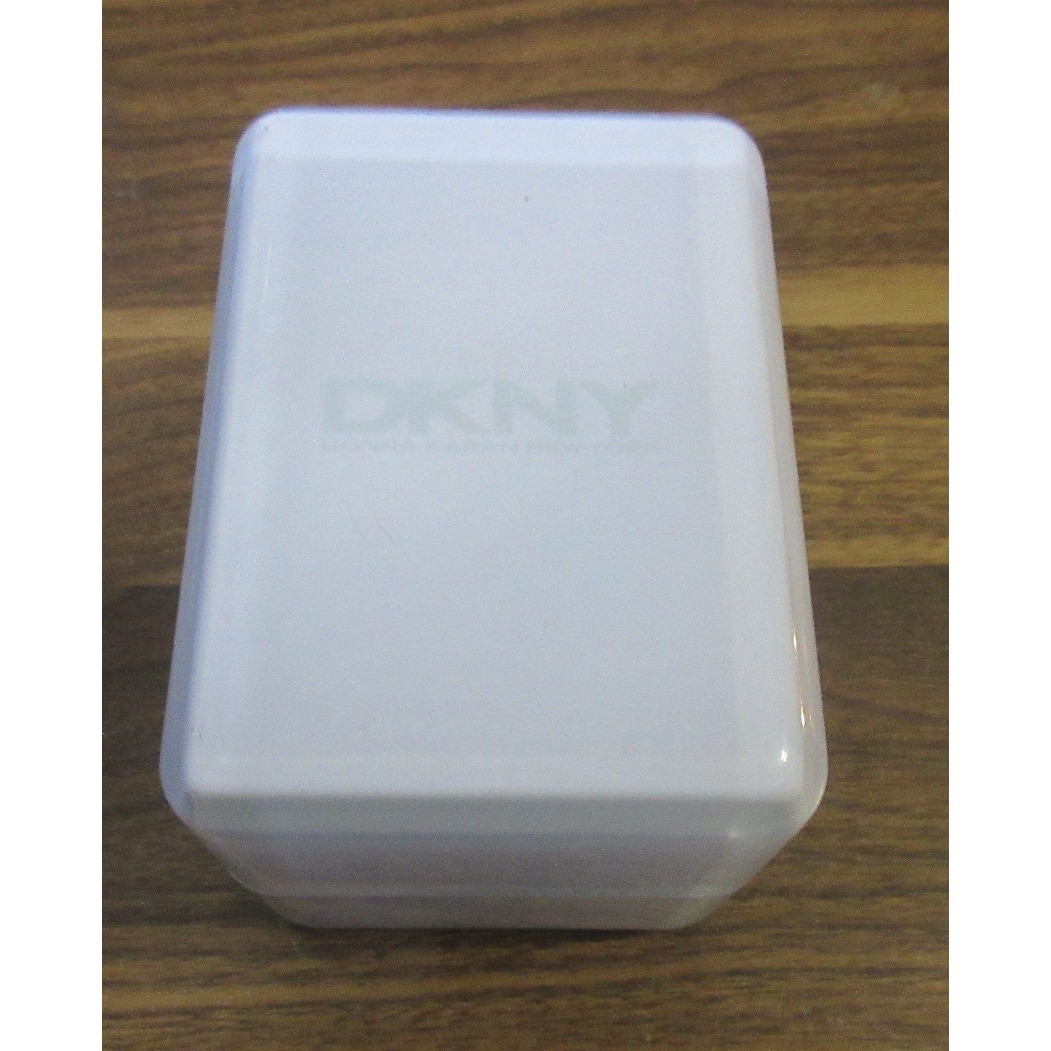 DKNY Gold Tone Women’s Buckle Band Quartz Watch Running see description
